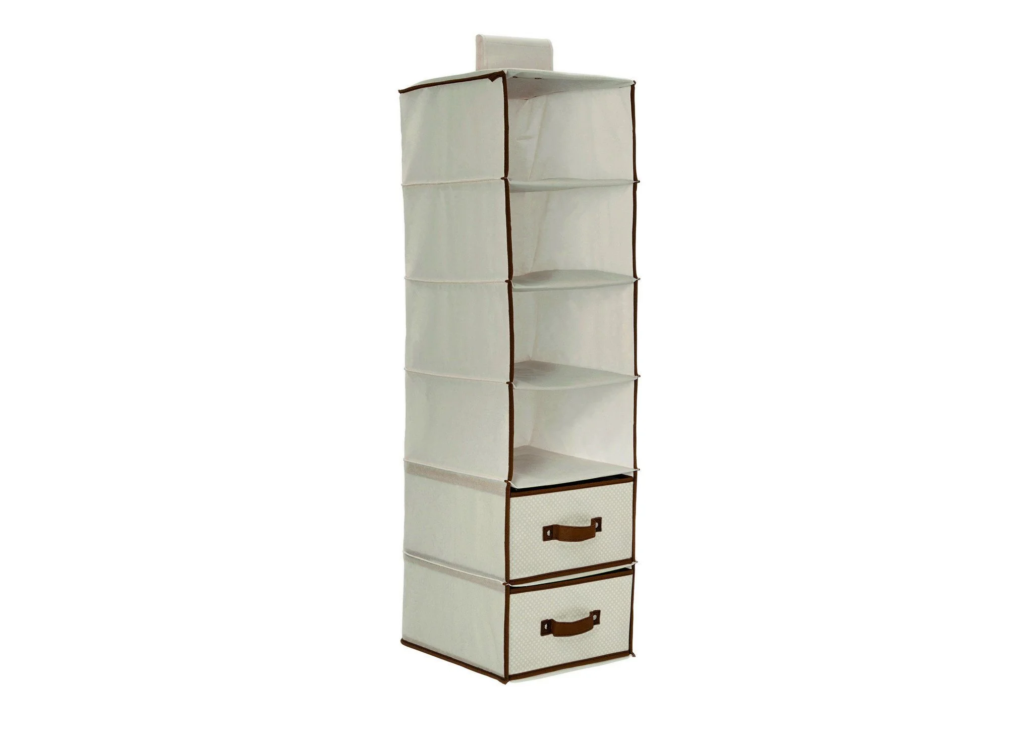 6 Shelf Storage with 2 Drawers - Image 3