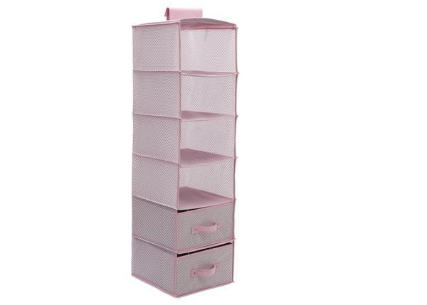 6 Shelf Storage with 2 Drawers - Image 6