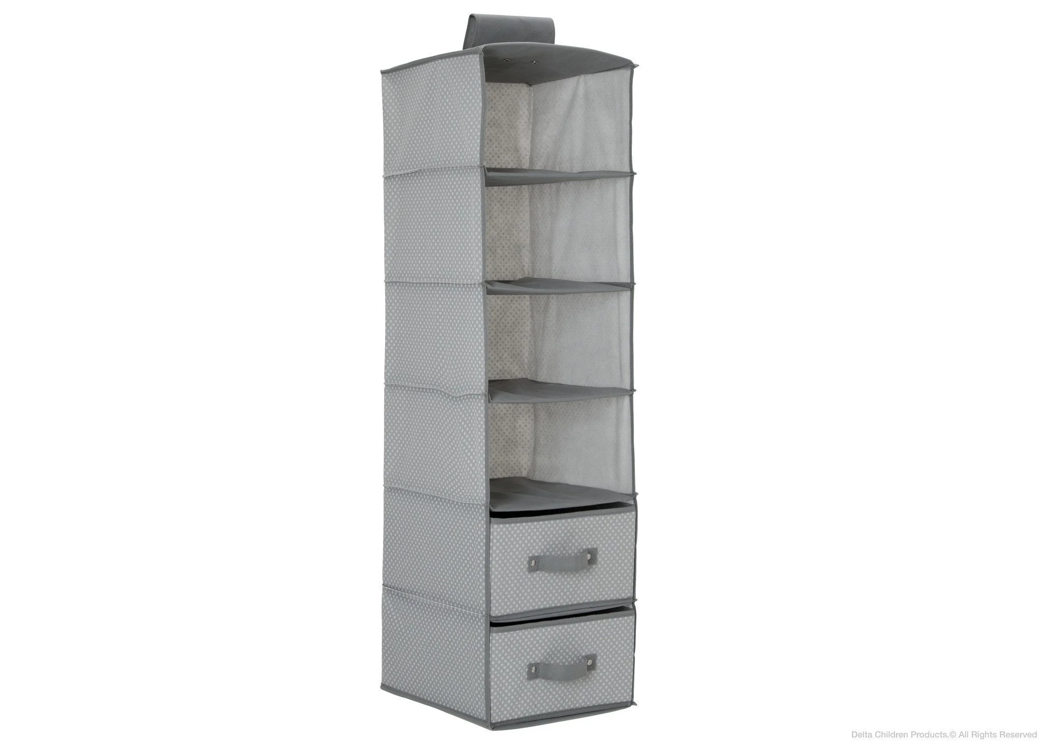 6 Shelf Storage with 2 Drawers - Image 7