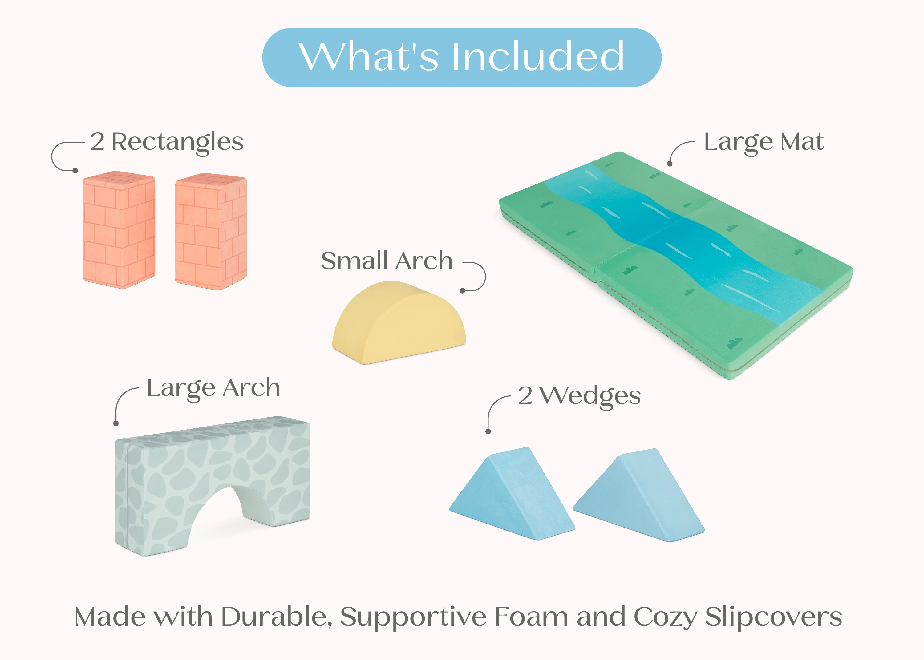 7-Piece Foam Fortress - Image 3