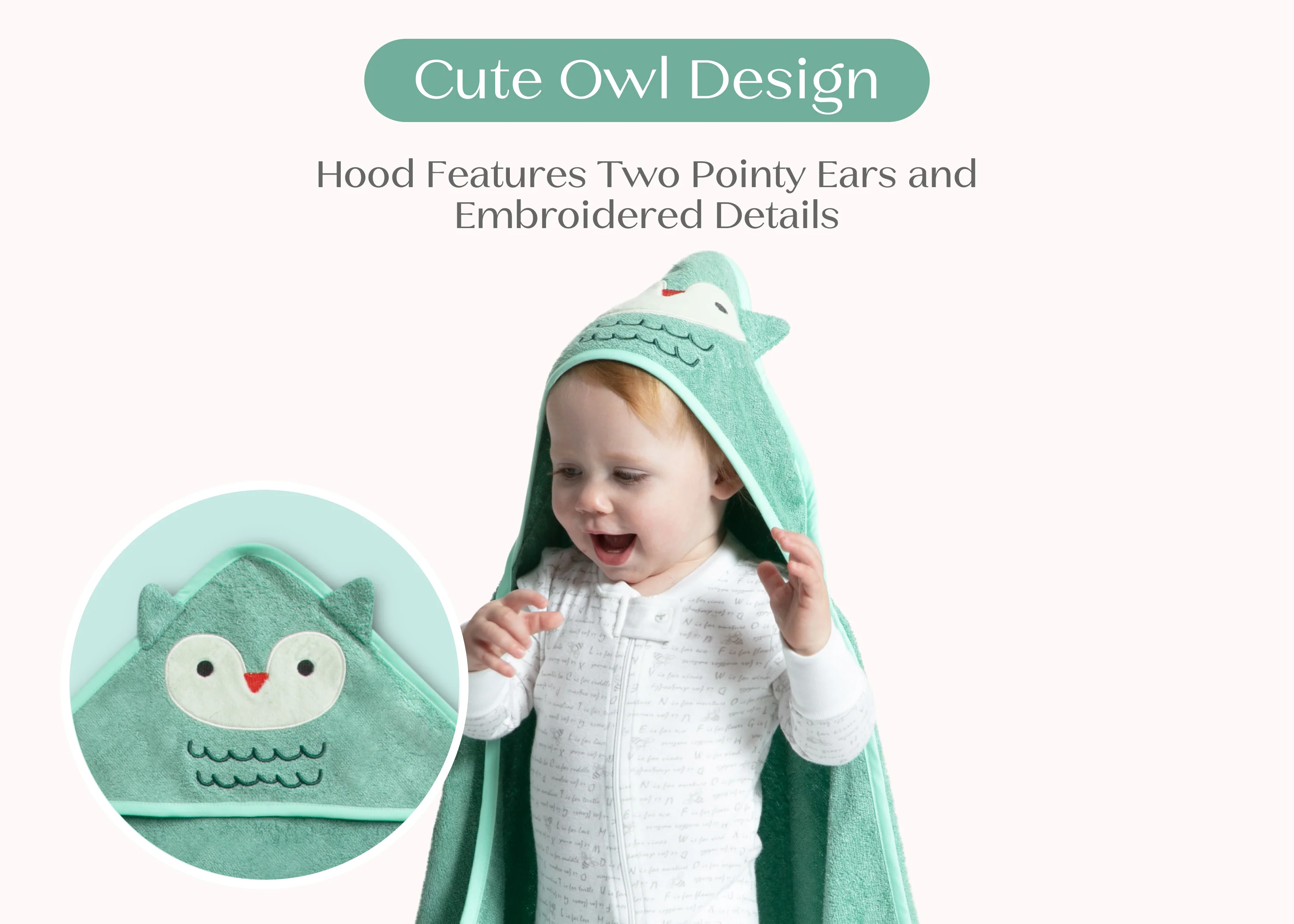 Baby Hooded Bath Towel - Image 25