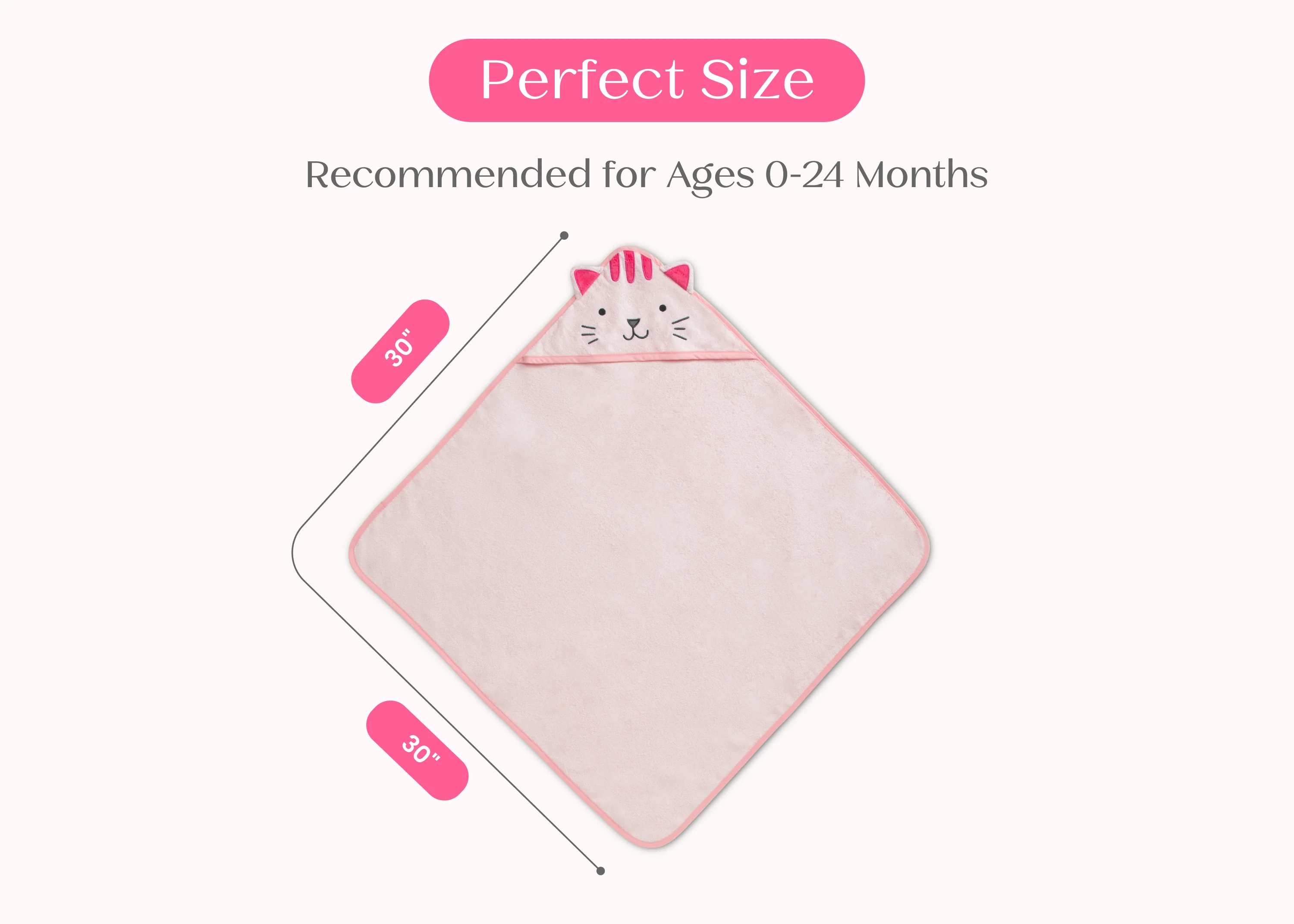 Baby Hooded Bath Towel - Image 38