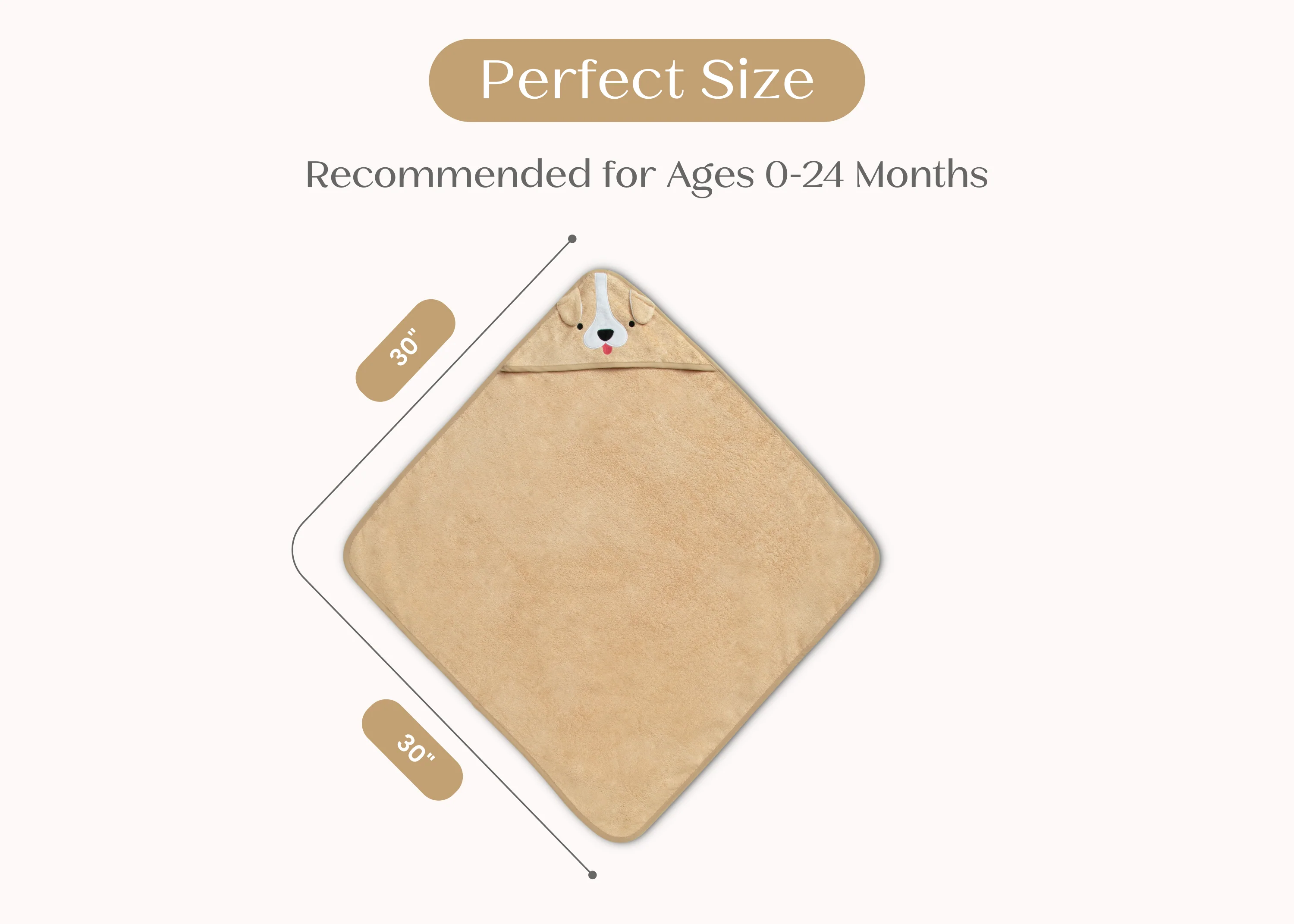 Baby Hooded Bath Towel - Image 4