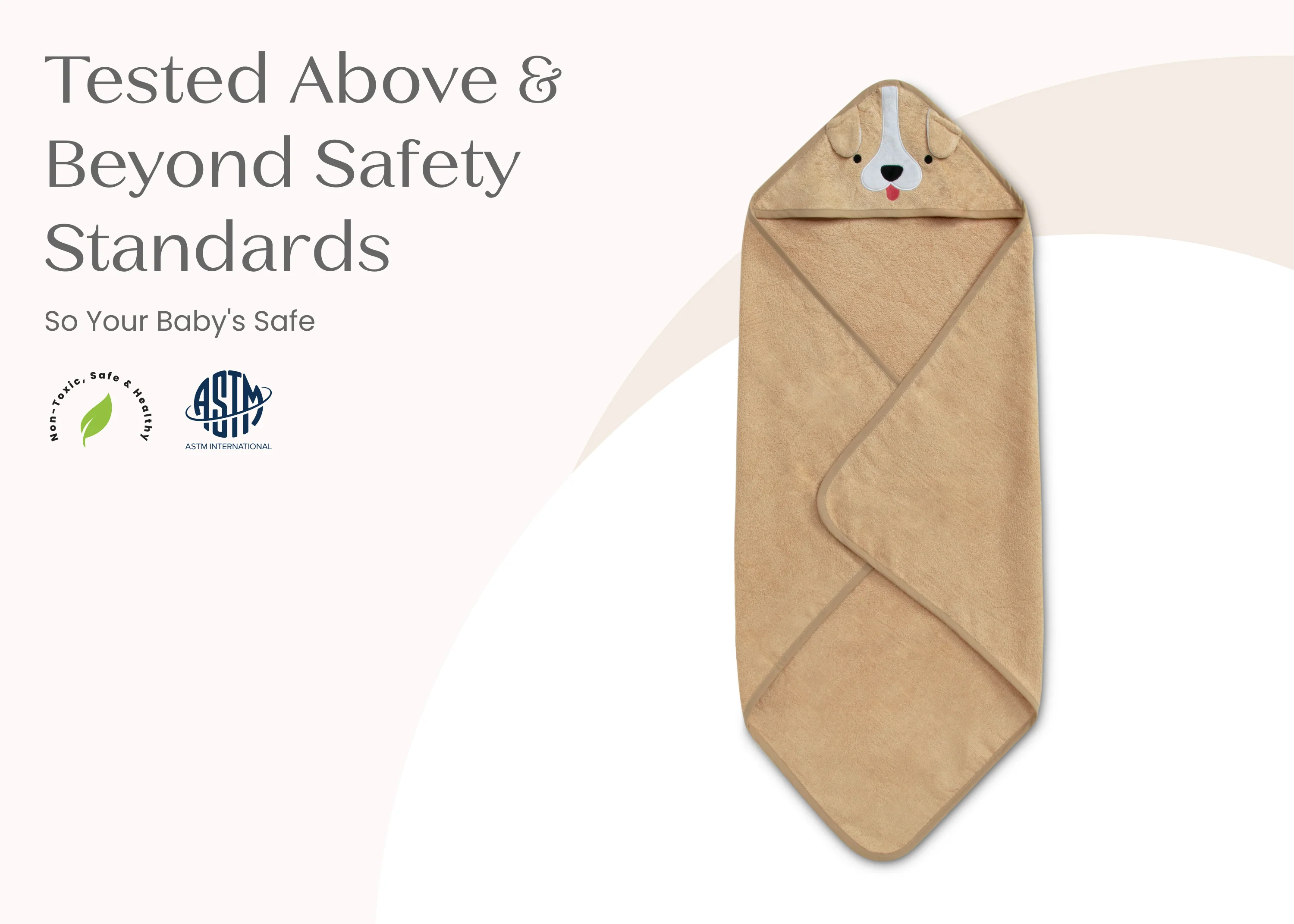 Baby Hooded Bath Towel - Image 5