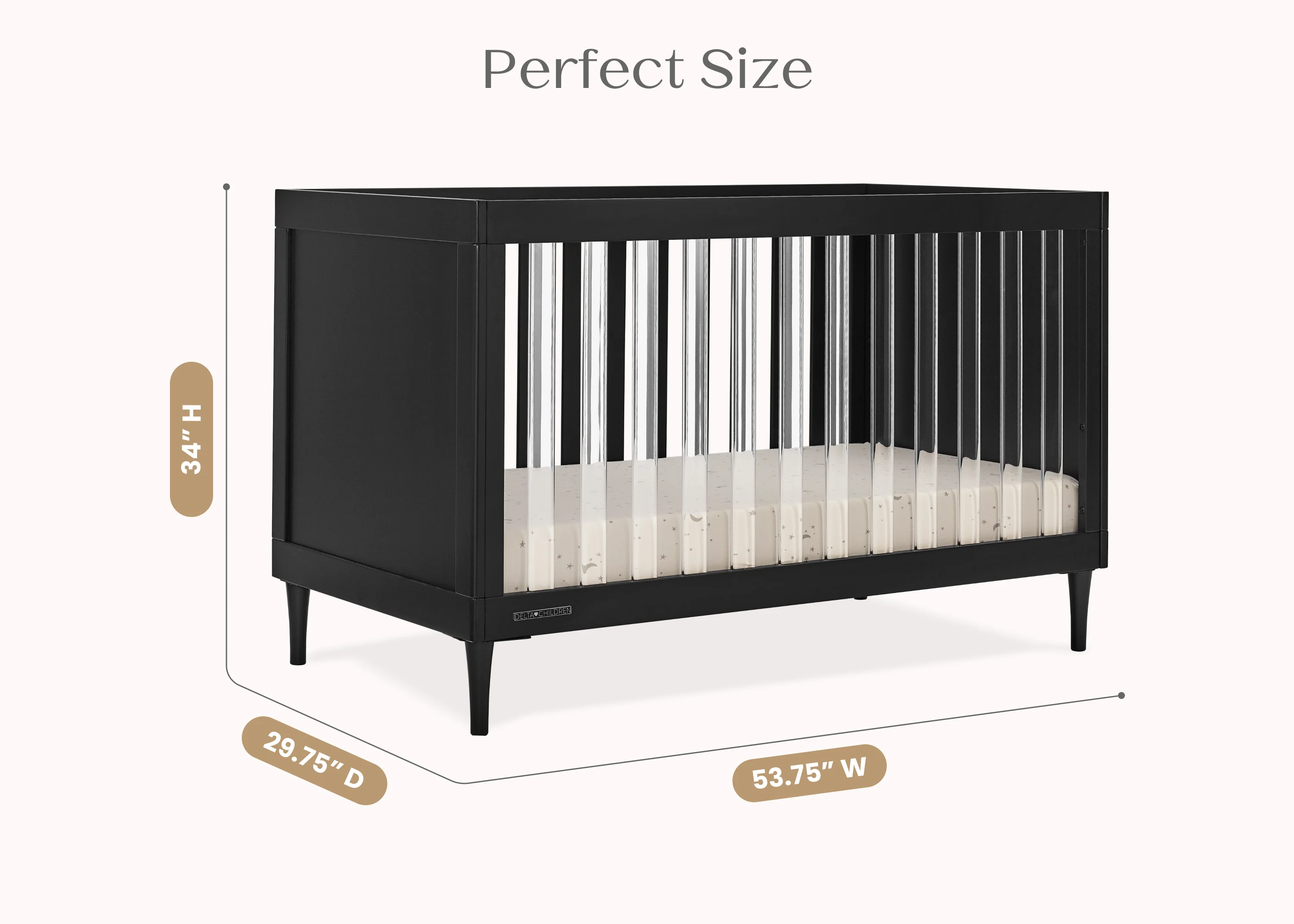 Bowie 4-in-1 Convertible Crib - Image 25