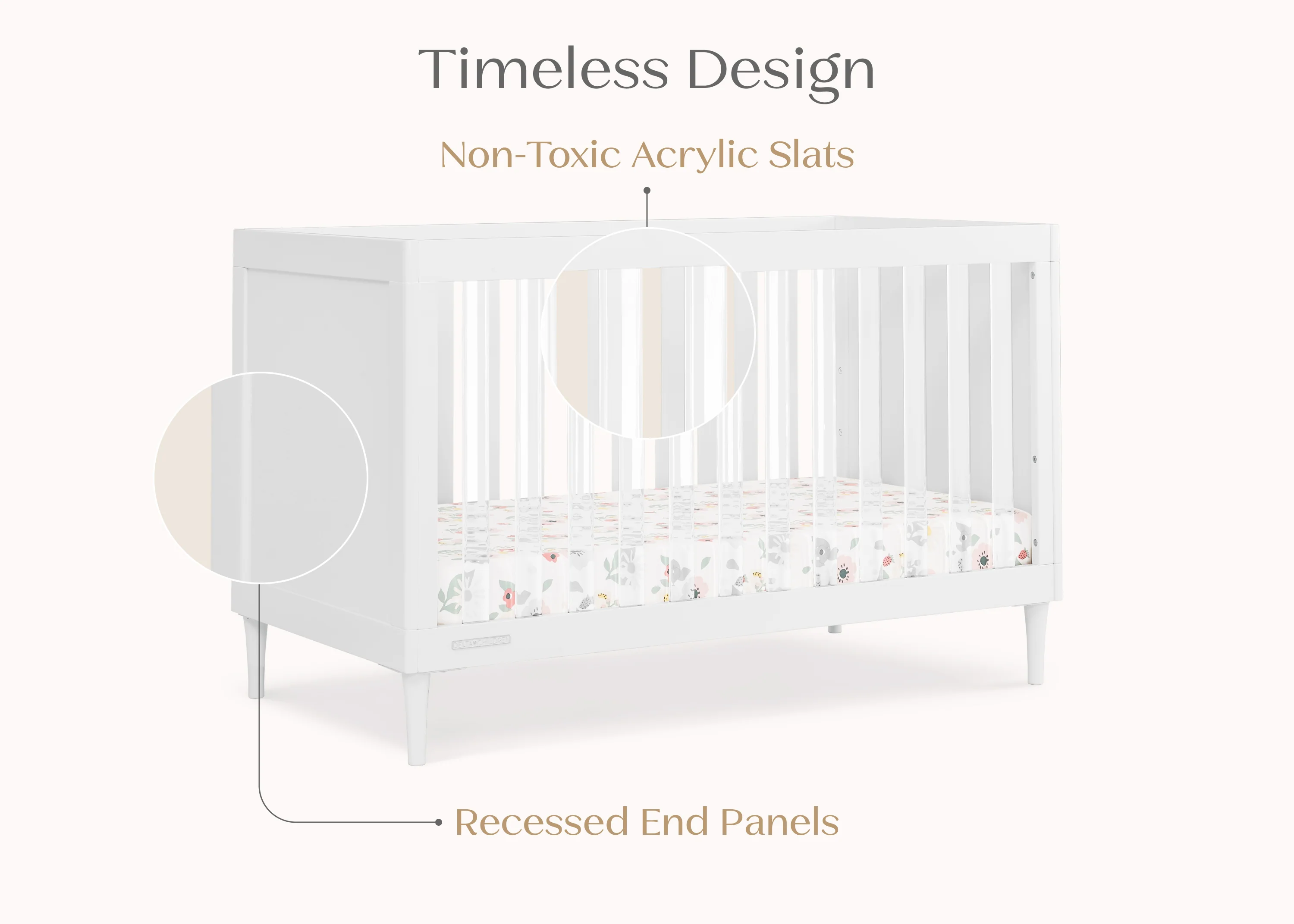 Bowie 4-in-1 Convertible Crib - Image 6