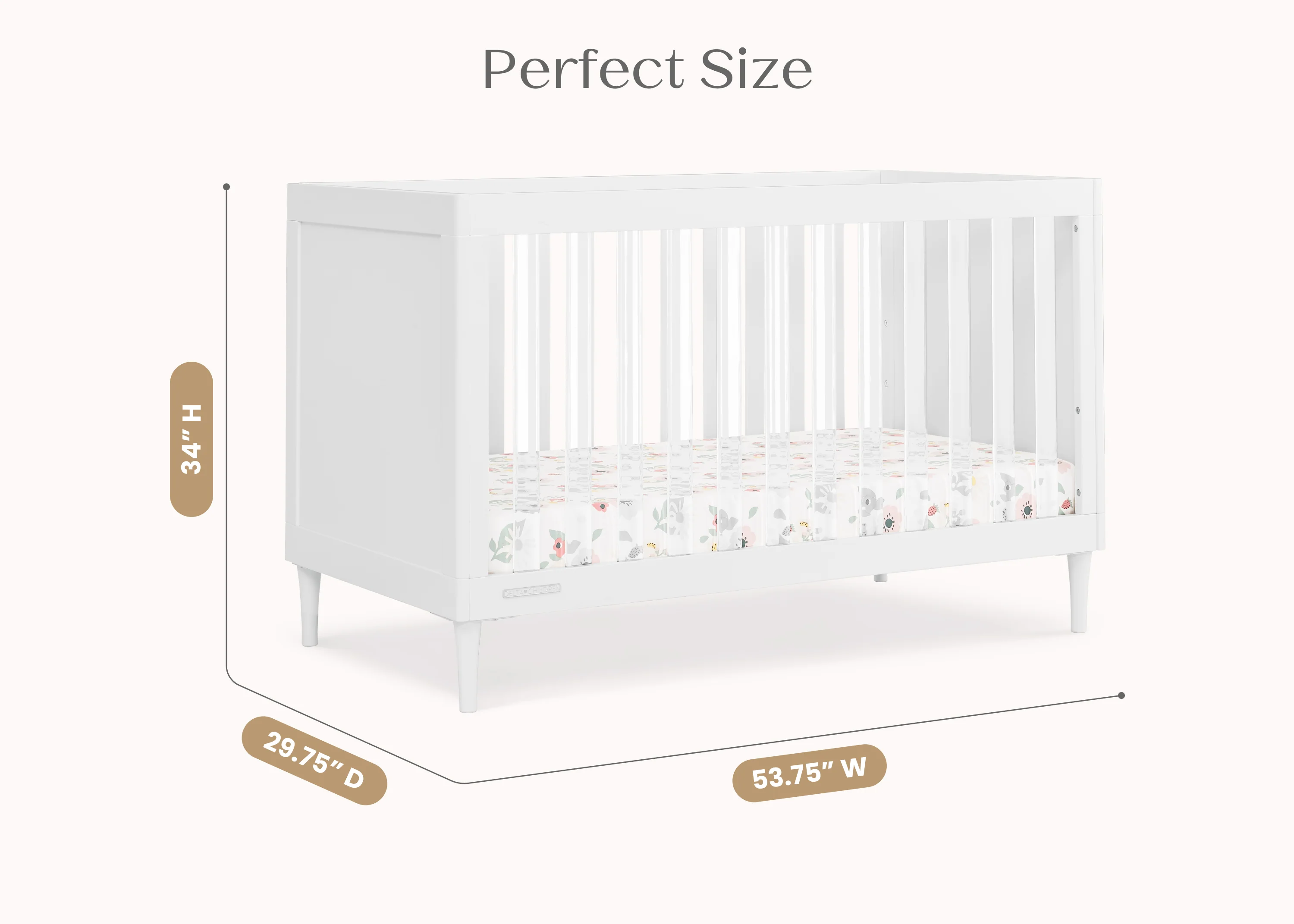 Bowie 4-in-1 Convertible Crib - Image 7