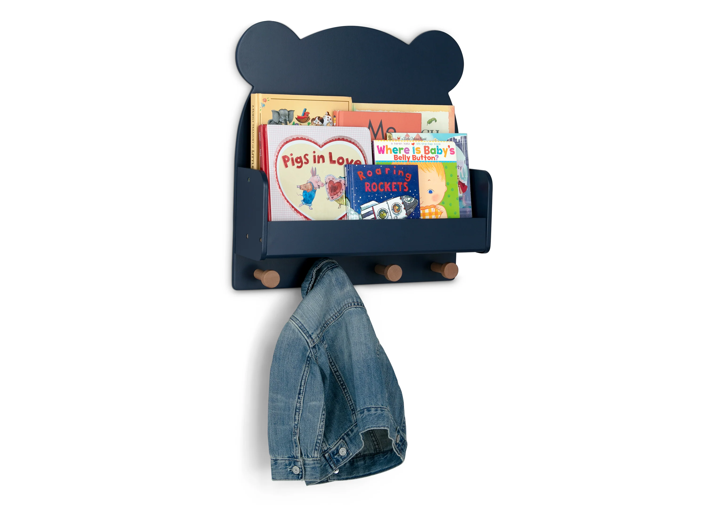 Brannan Bear Wall Shelf with 4 Hooks - Image 18