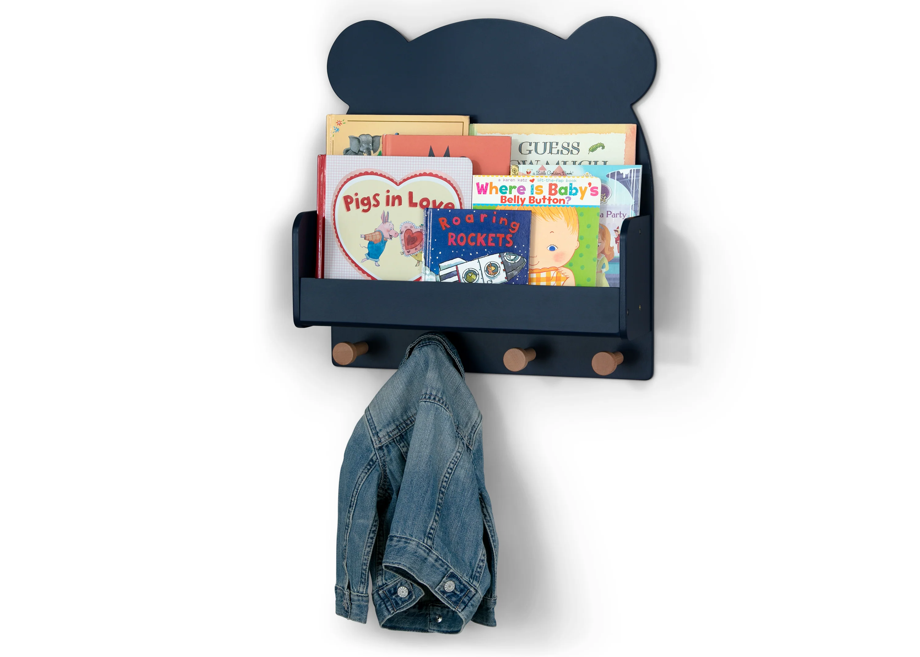 Brannan Bear Wall Shelf with 4 Hooks - Image 22