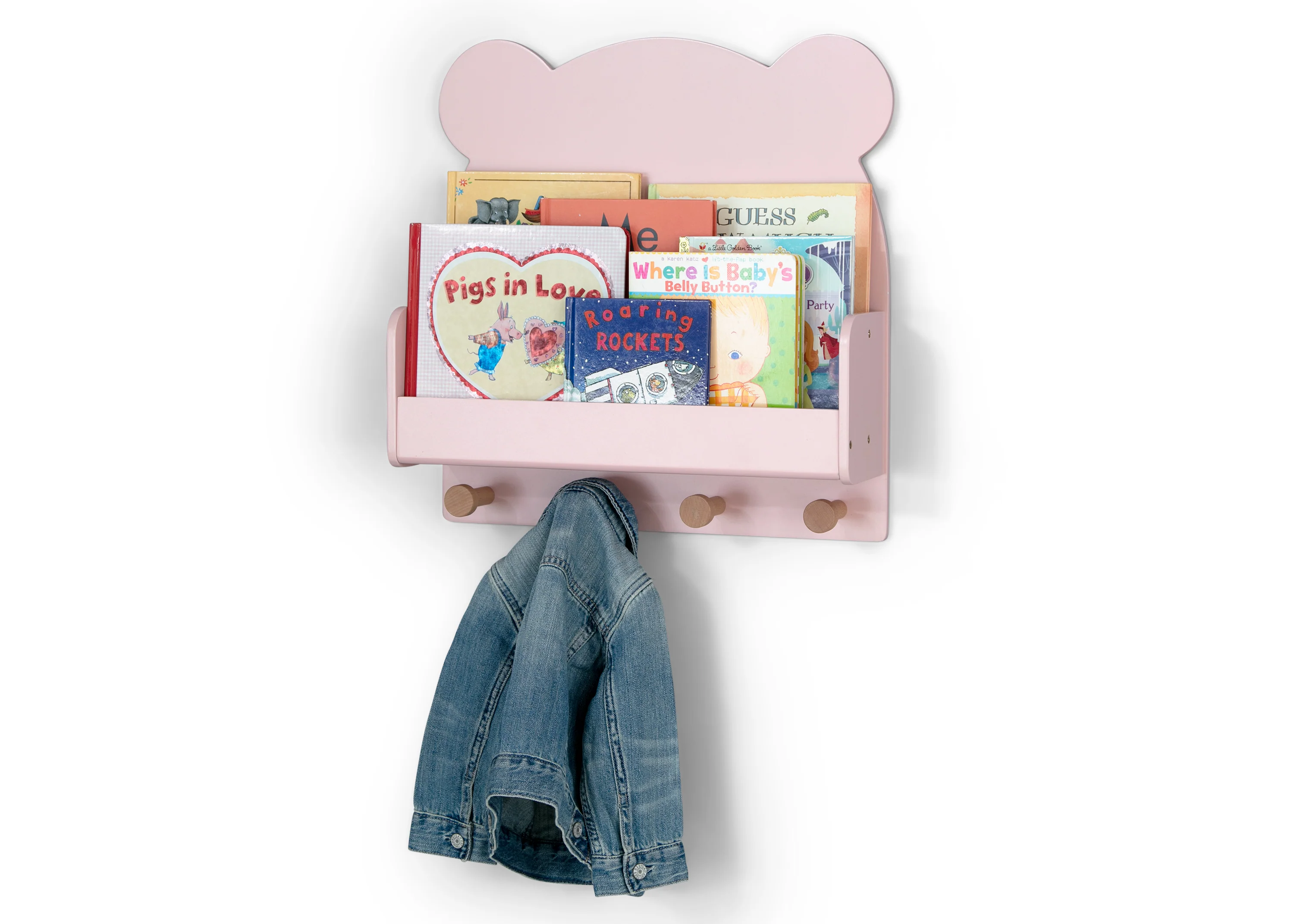 Brannan Bear Wall Shelf with 4 Hooks - Image 32