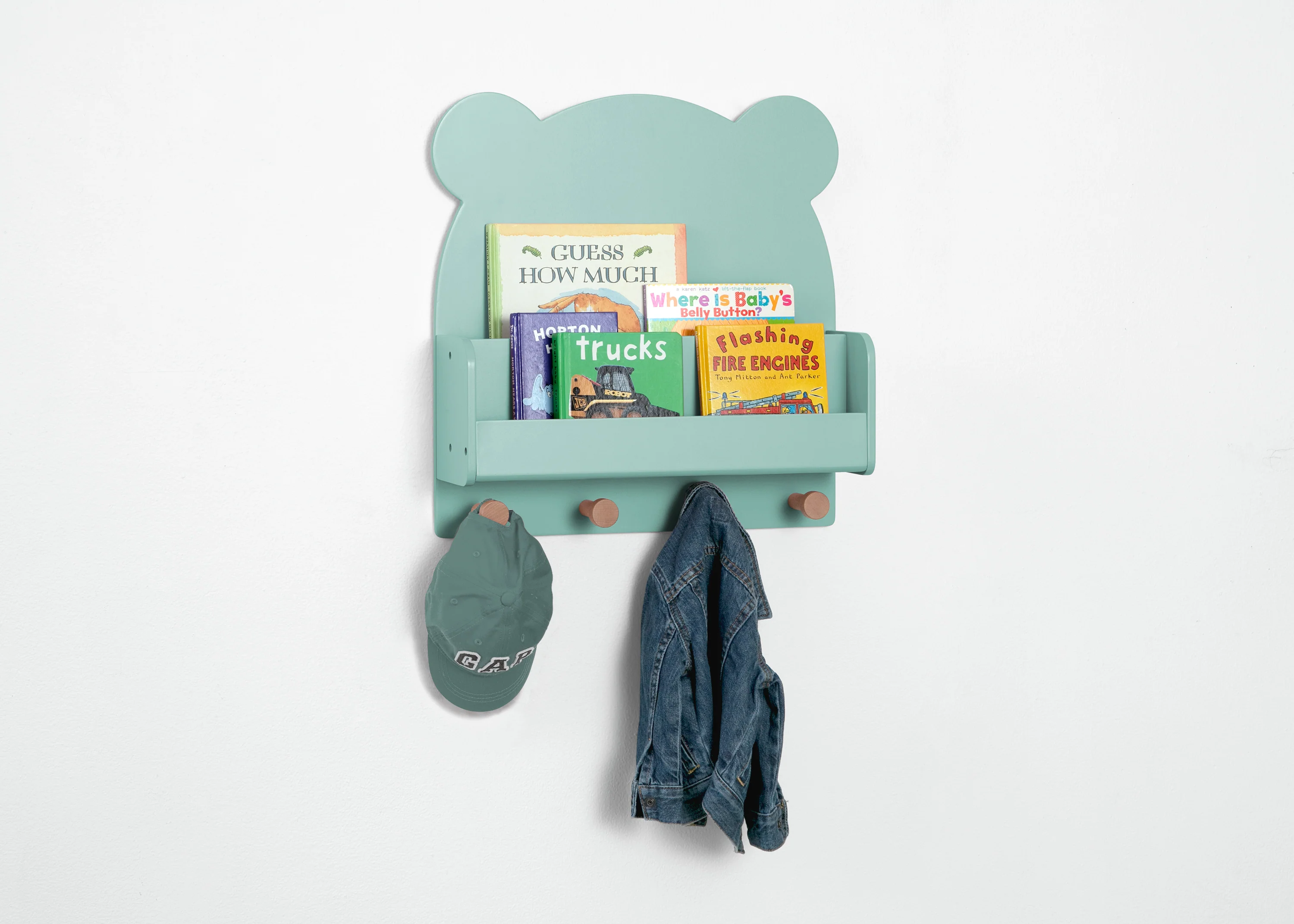 Brannan Bear Wall Shelf with 4 Hooks - Image 34