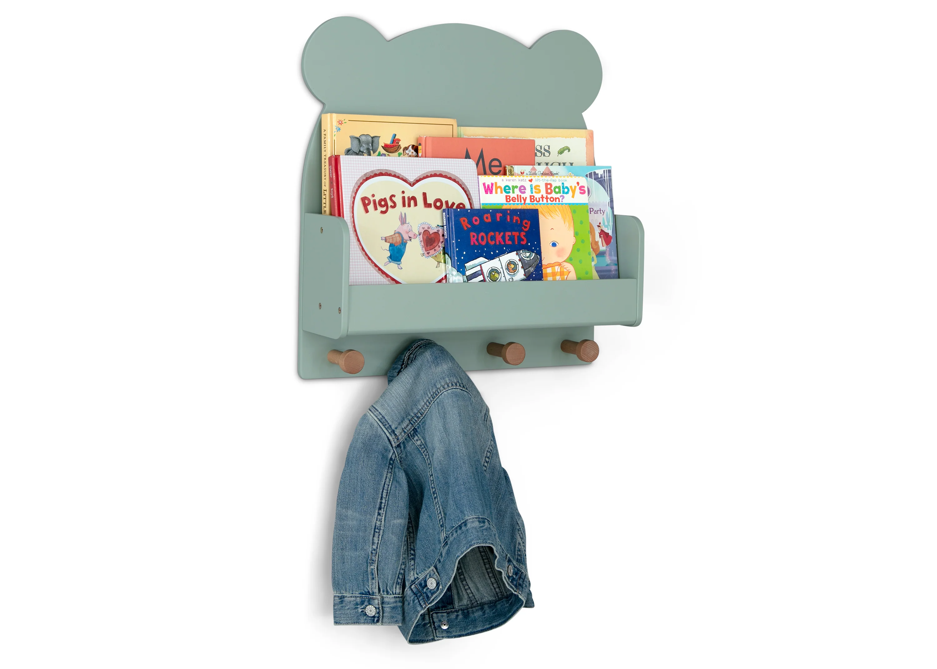 Brannan Bear Wall Shelf with 4 Hooks - Image 41