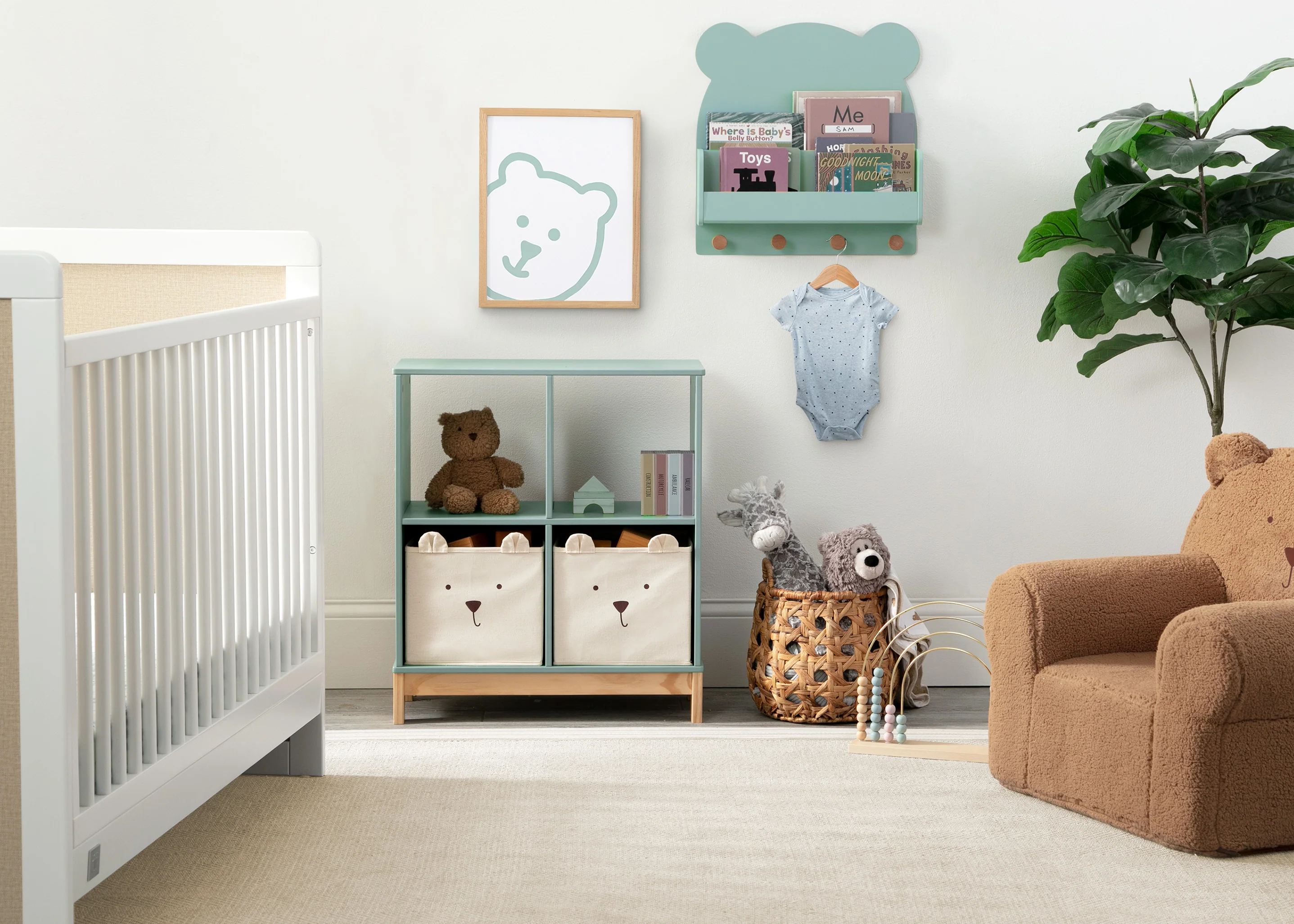 Brannan Bear Wall Shelf with 4 Hooks - Image 43