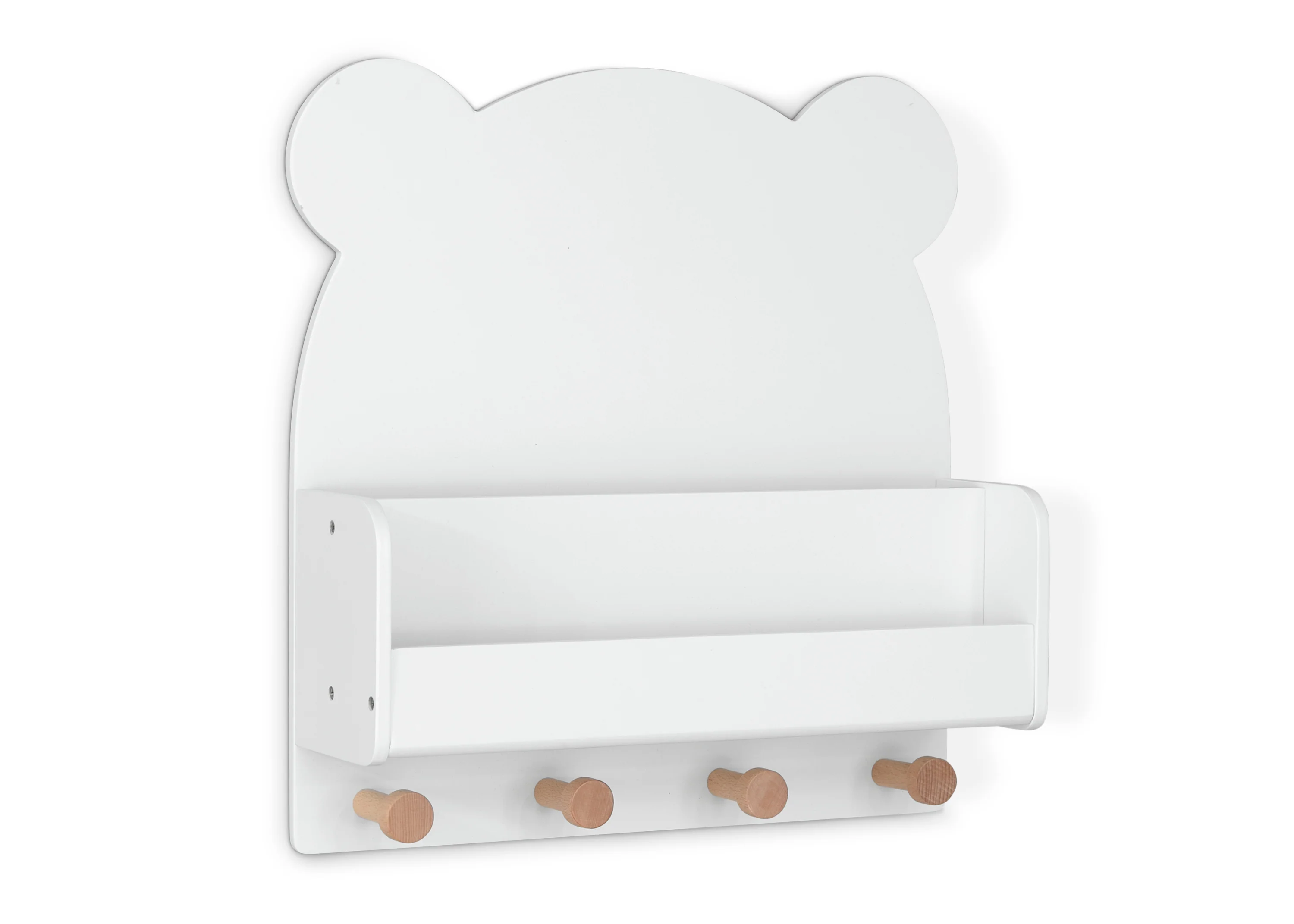 Brannan Bear Wall Shelf with 4 Hooks - Image 5