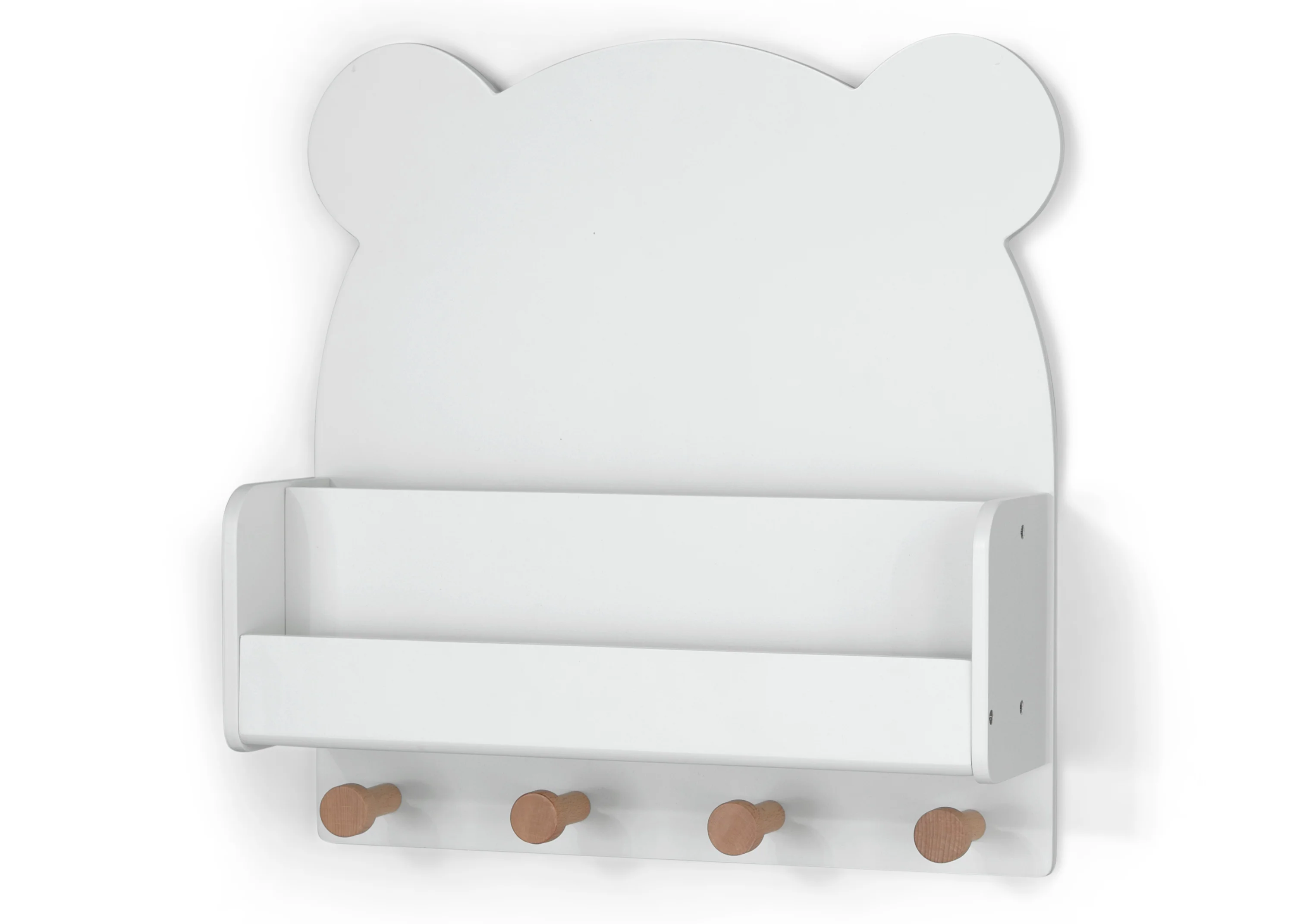 Brannan Bear Wall Shelf with 4 Hooks - Image 6