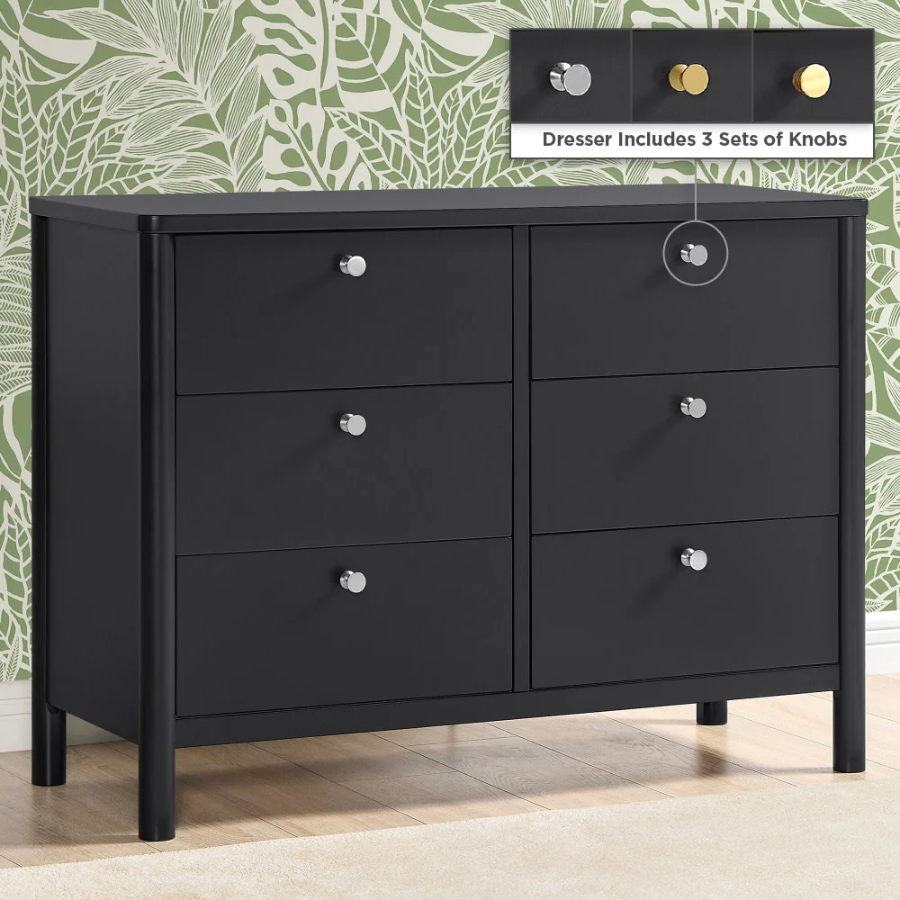 Brooks 6 Drawer Dresser with Interlocking Drawers - Image 15