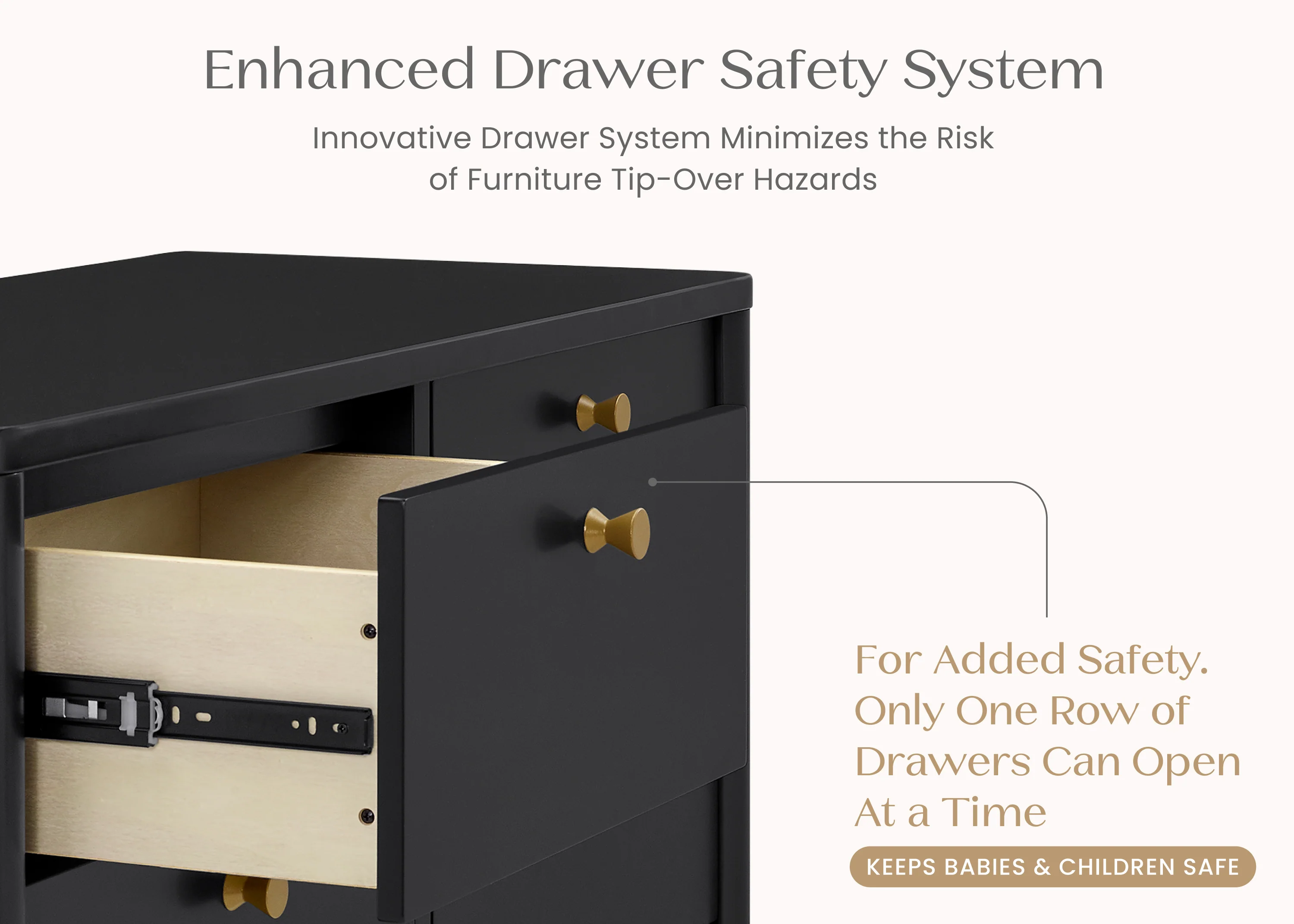 Brooks 6 Drawer Dresser with Interlocking Drawers - Image 6