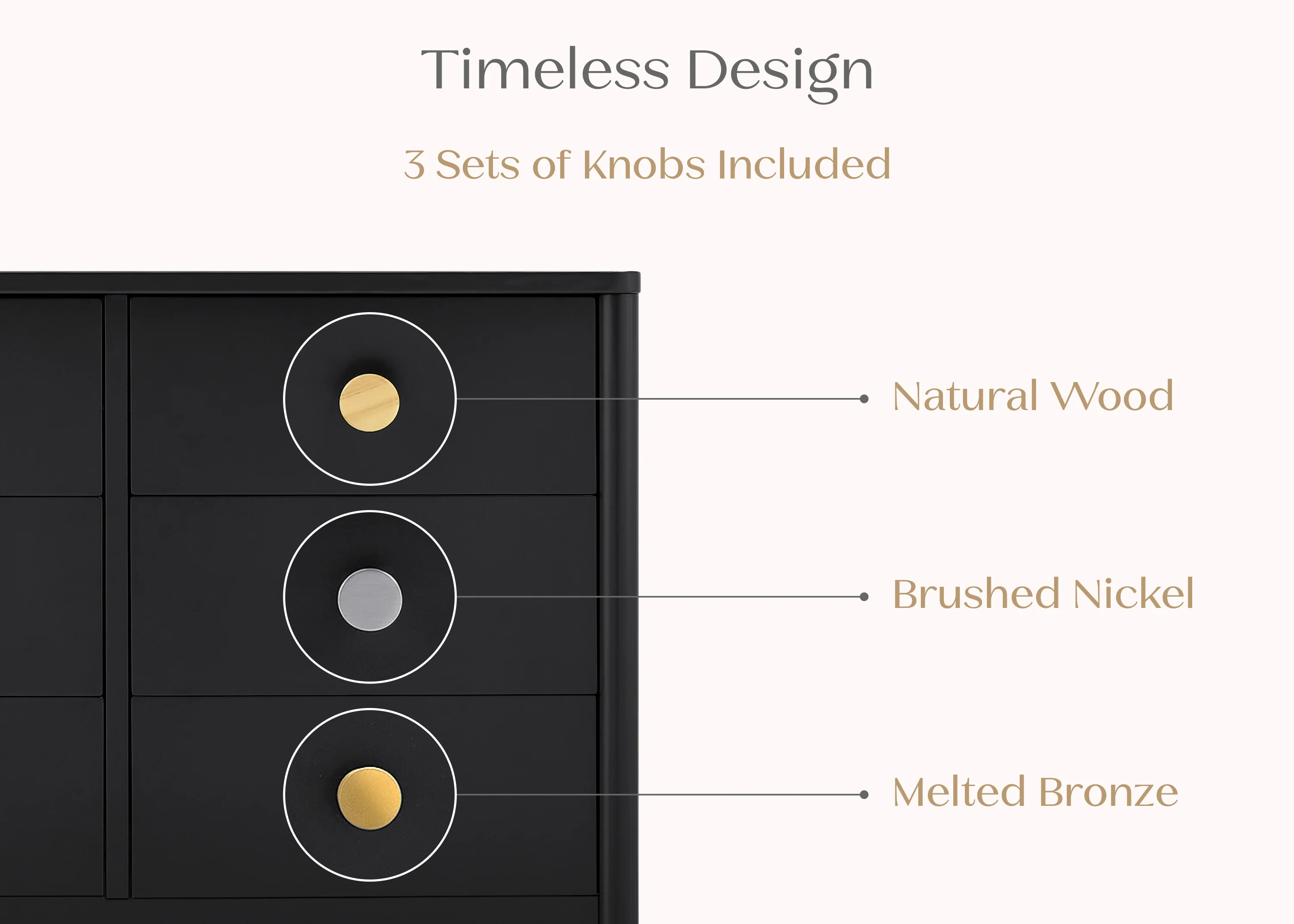 Brooks 6 Drawer Dresser with Interlocking Drawers - Image 7