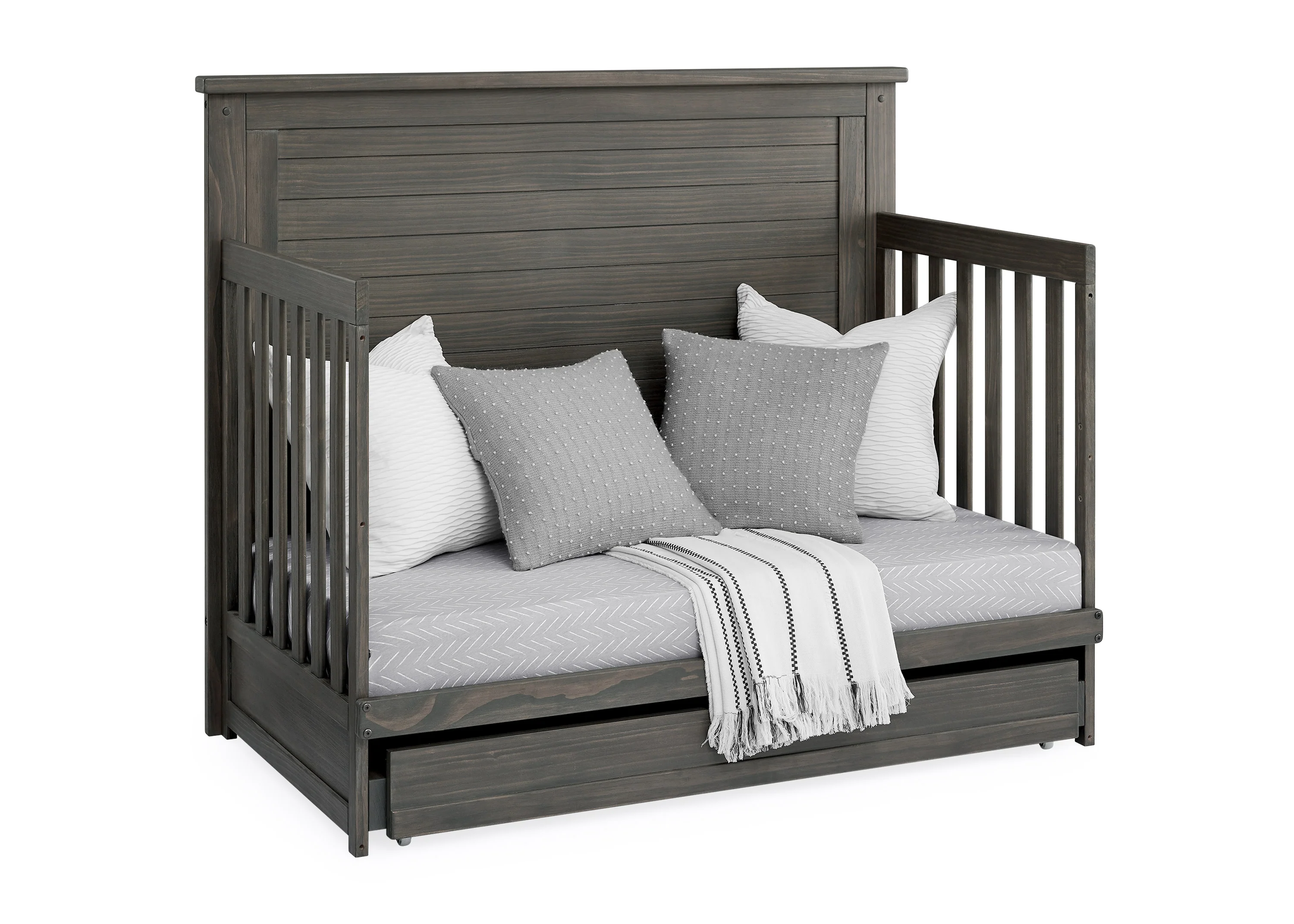 Caden 6-in-1 Convertible Crib with Trundle Drawer - Image 15