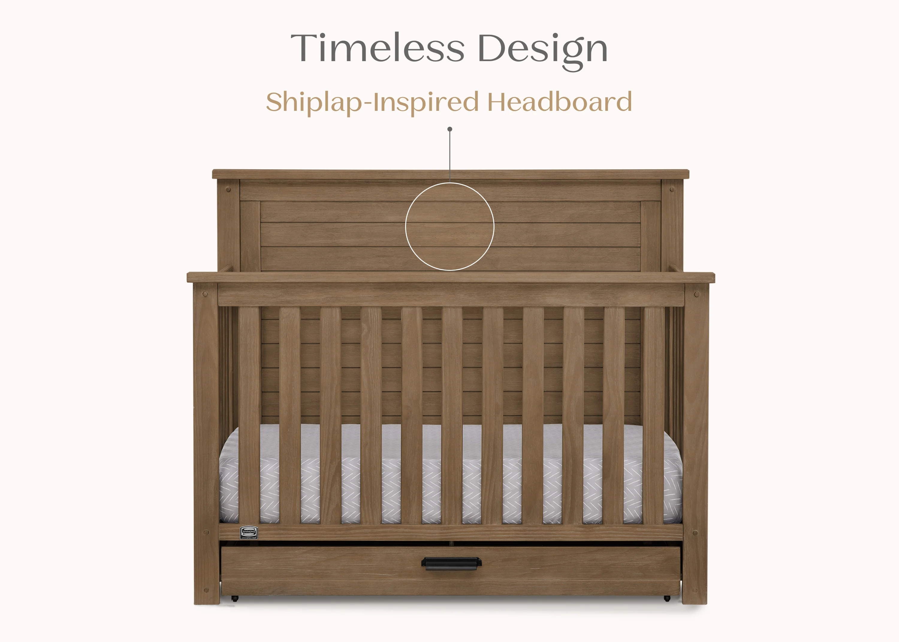 Caden 6-in-1 Convertible Crib with Trundle Drawer - Image 43