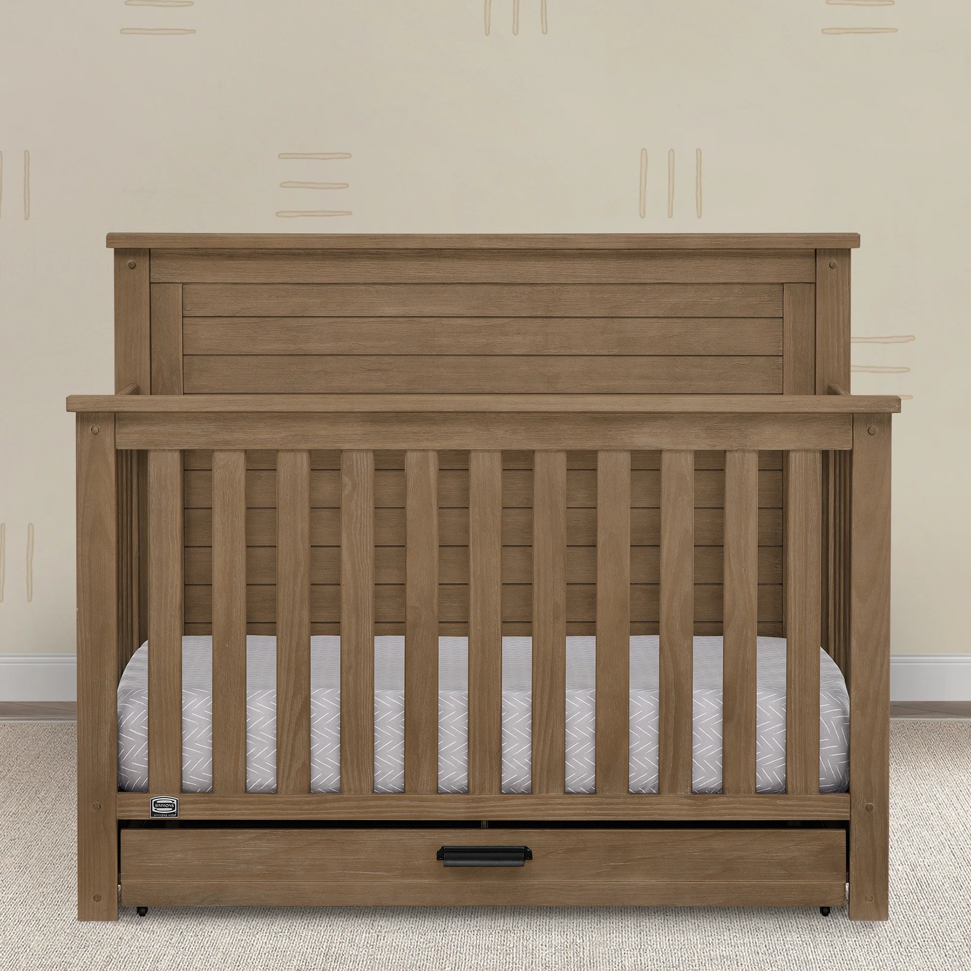 Caden 6-in-1 Convertible Crib with Trundle Drawer - Image 57