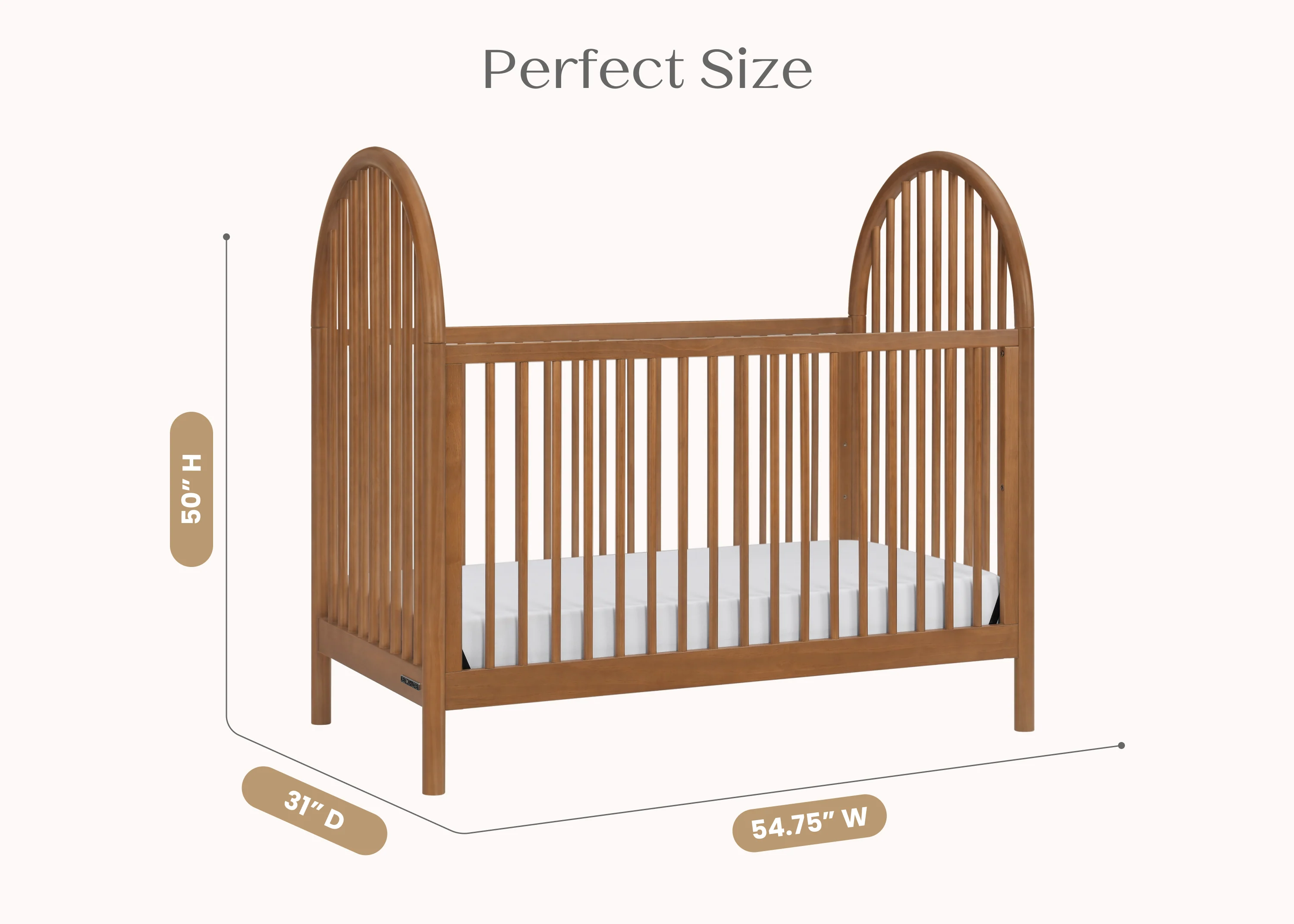 Cannon 4-in-1 Convertible Crib - Image 19