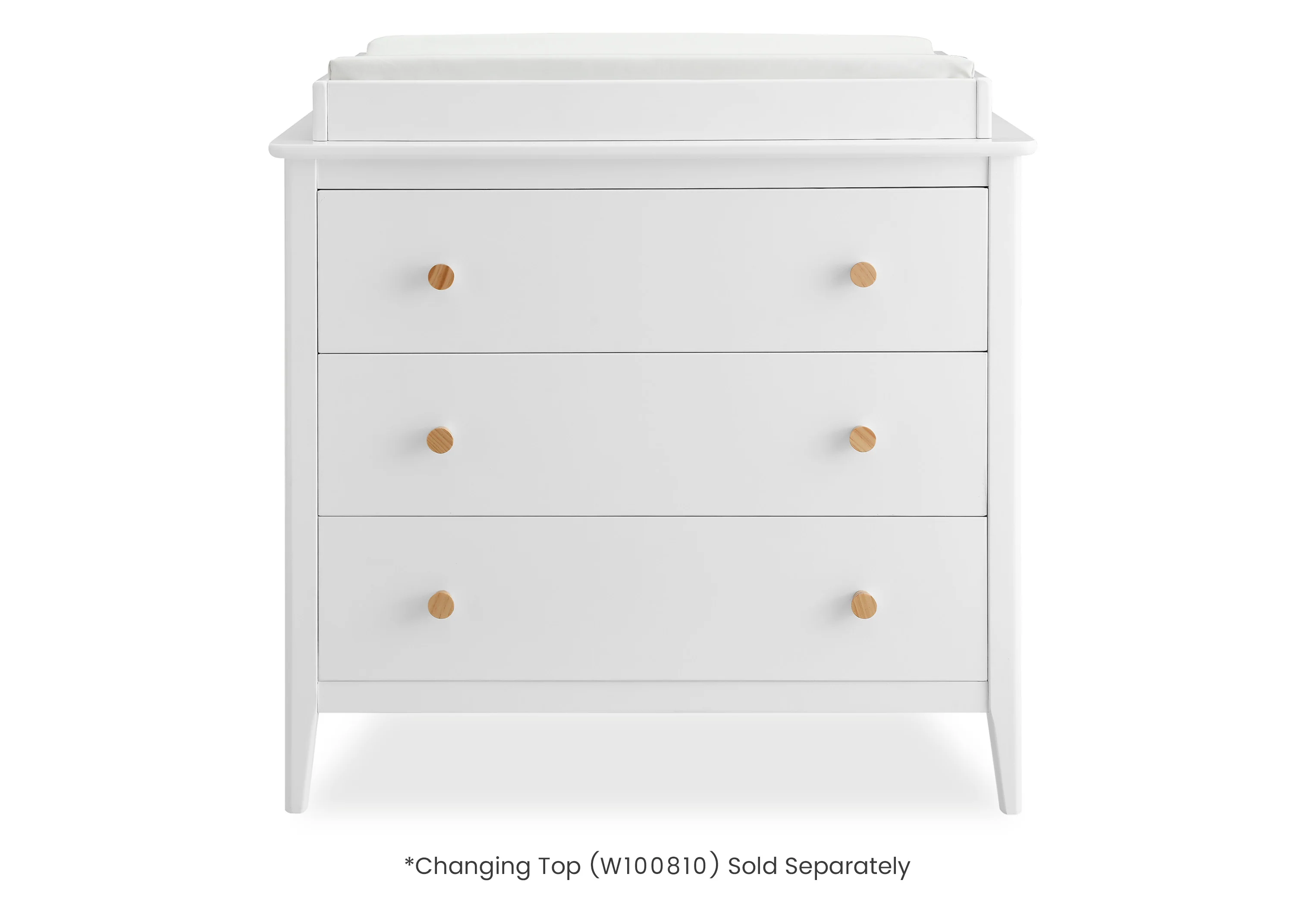Casey 3 Drawer Dresser with Interlocking Drawers - Image 3