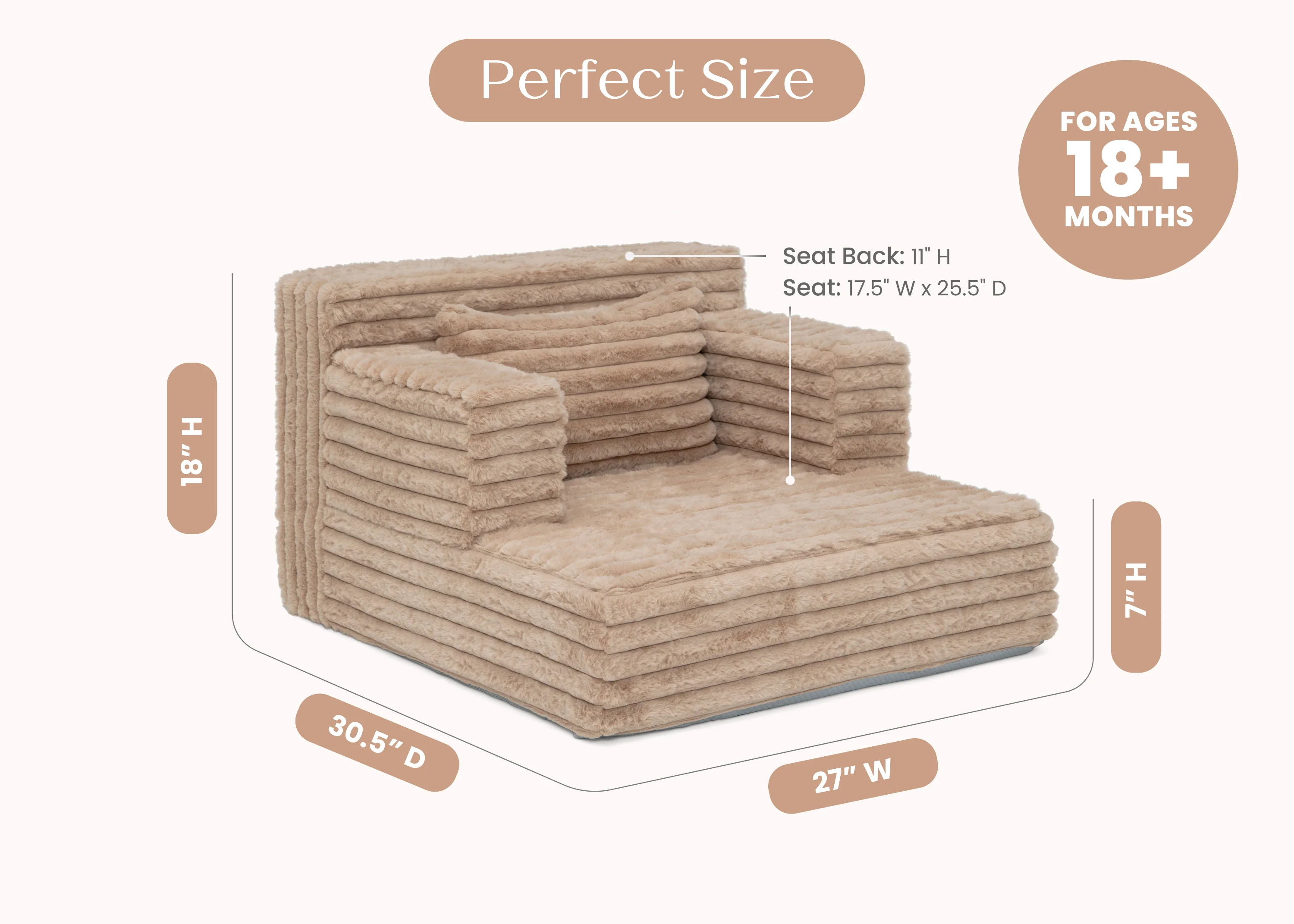 Cozee Chaise Bedtime Lounger Chair - Image 22