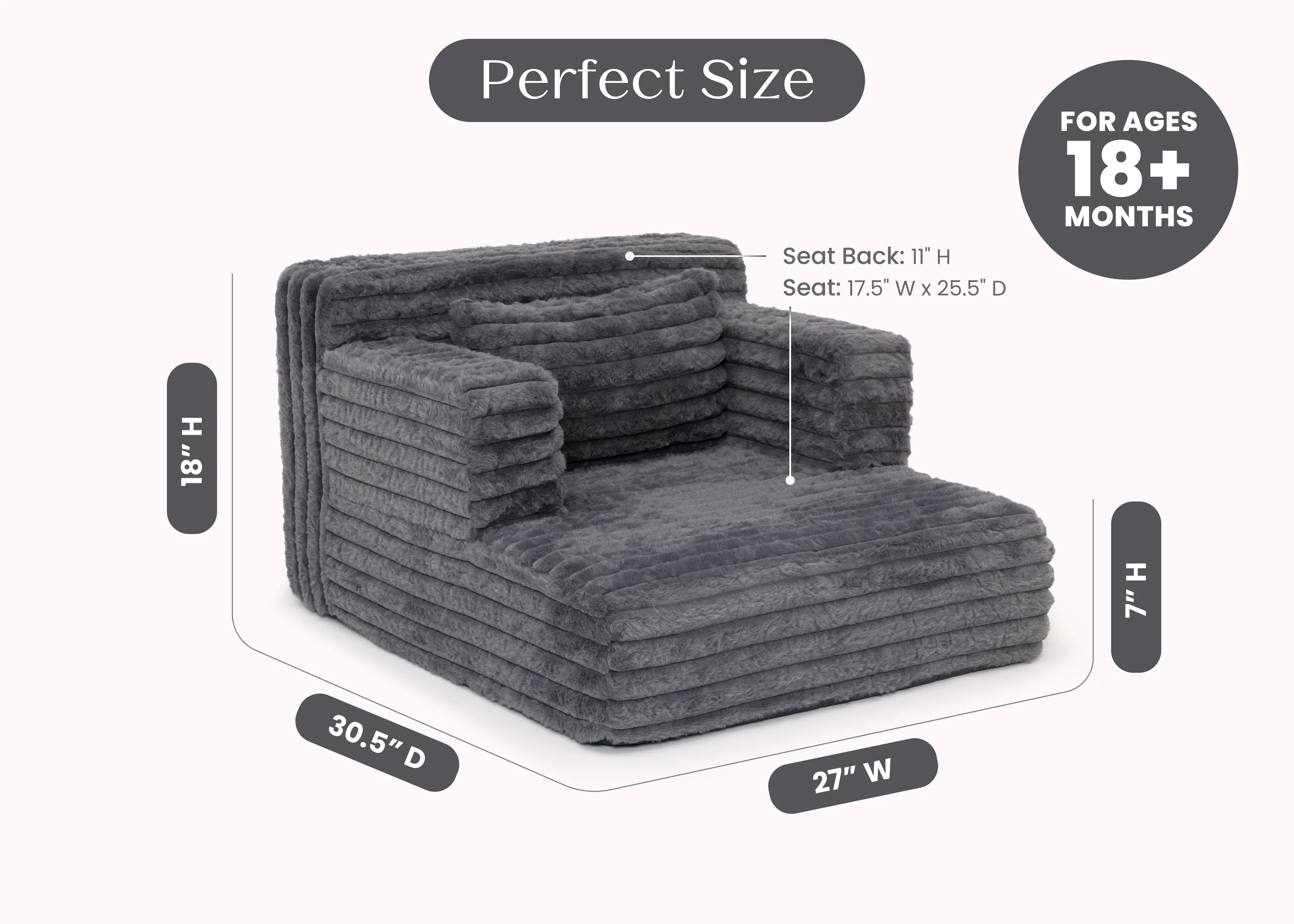 Cozee Chaise Bedtime Lounger Chair - Image 6