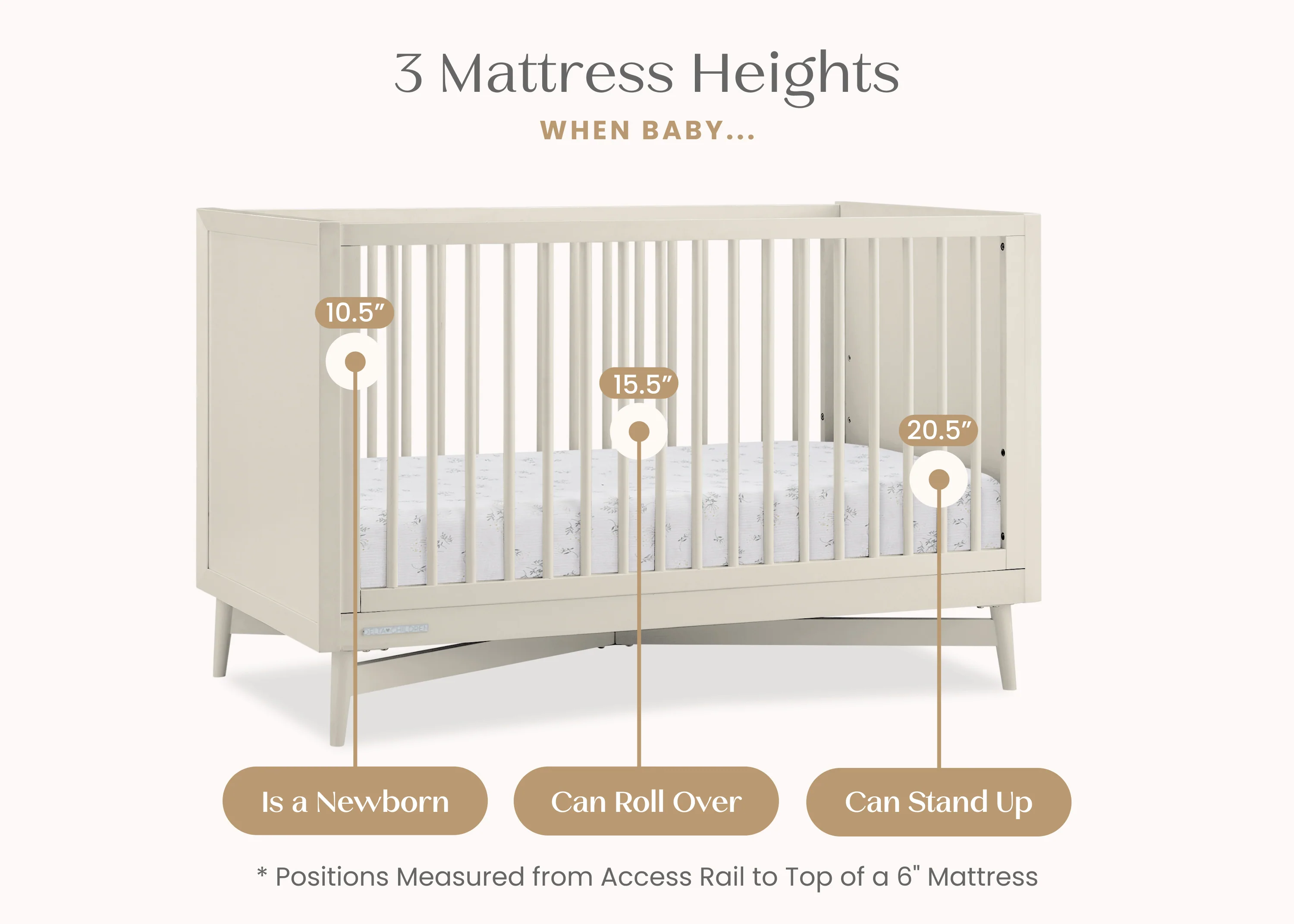 Dylan 4-in-1 Convertible Crib - Image 19