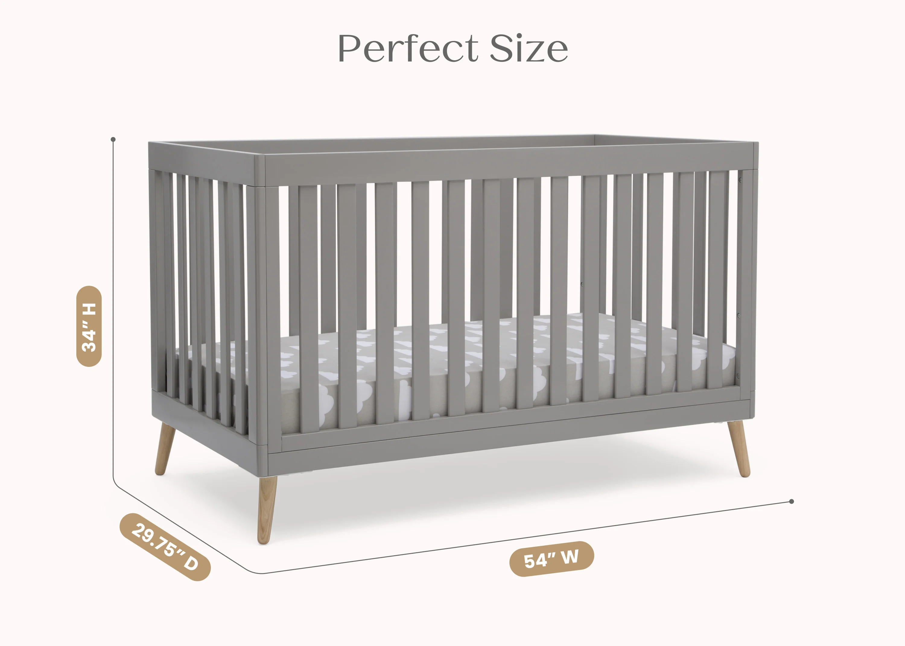 Essex 4-in-1 Convertible Crib - Image 21