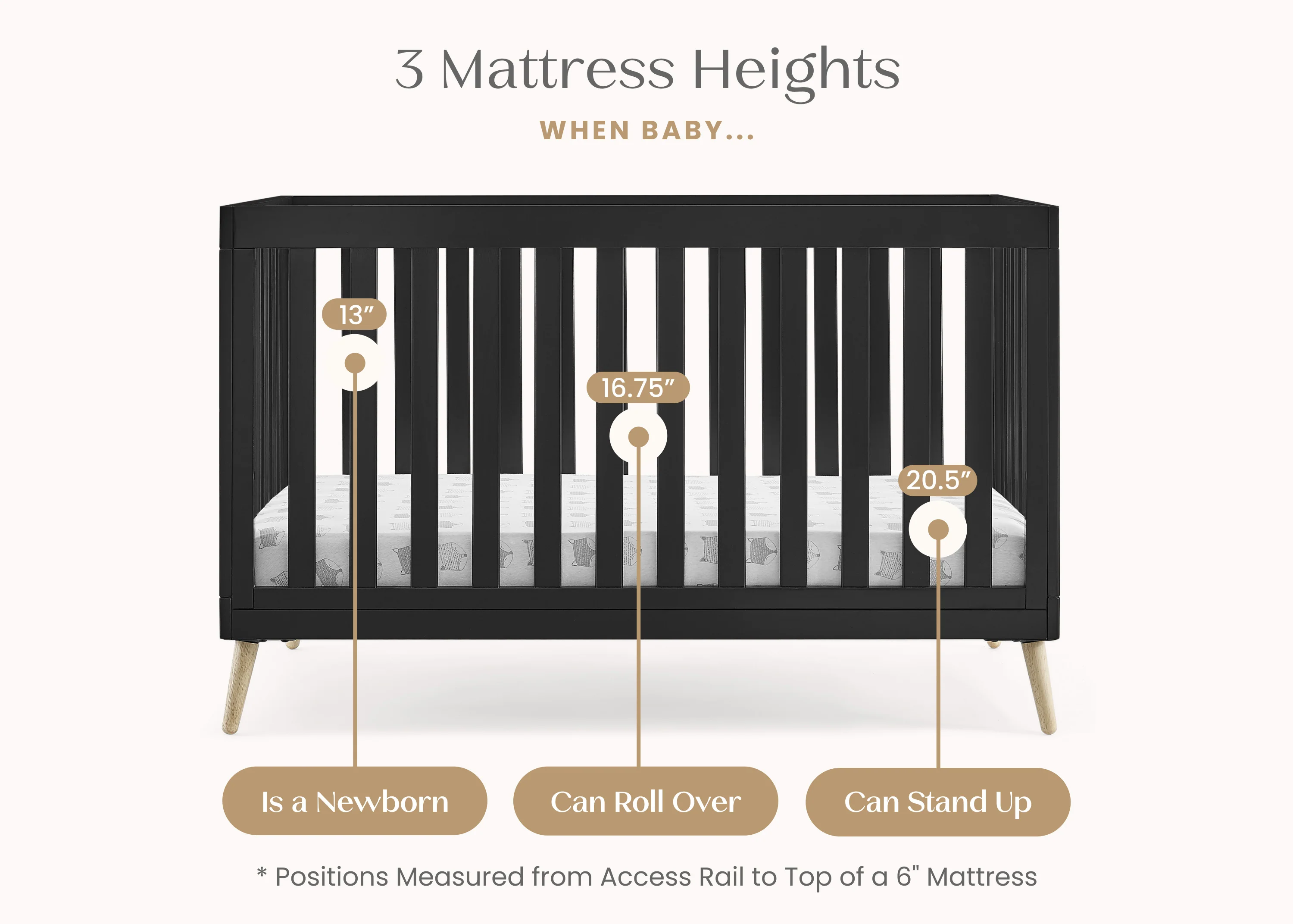 Essex 4-in-1 Convertible Crib - Image 53