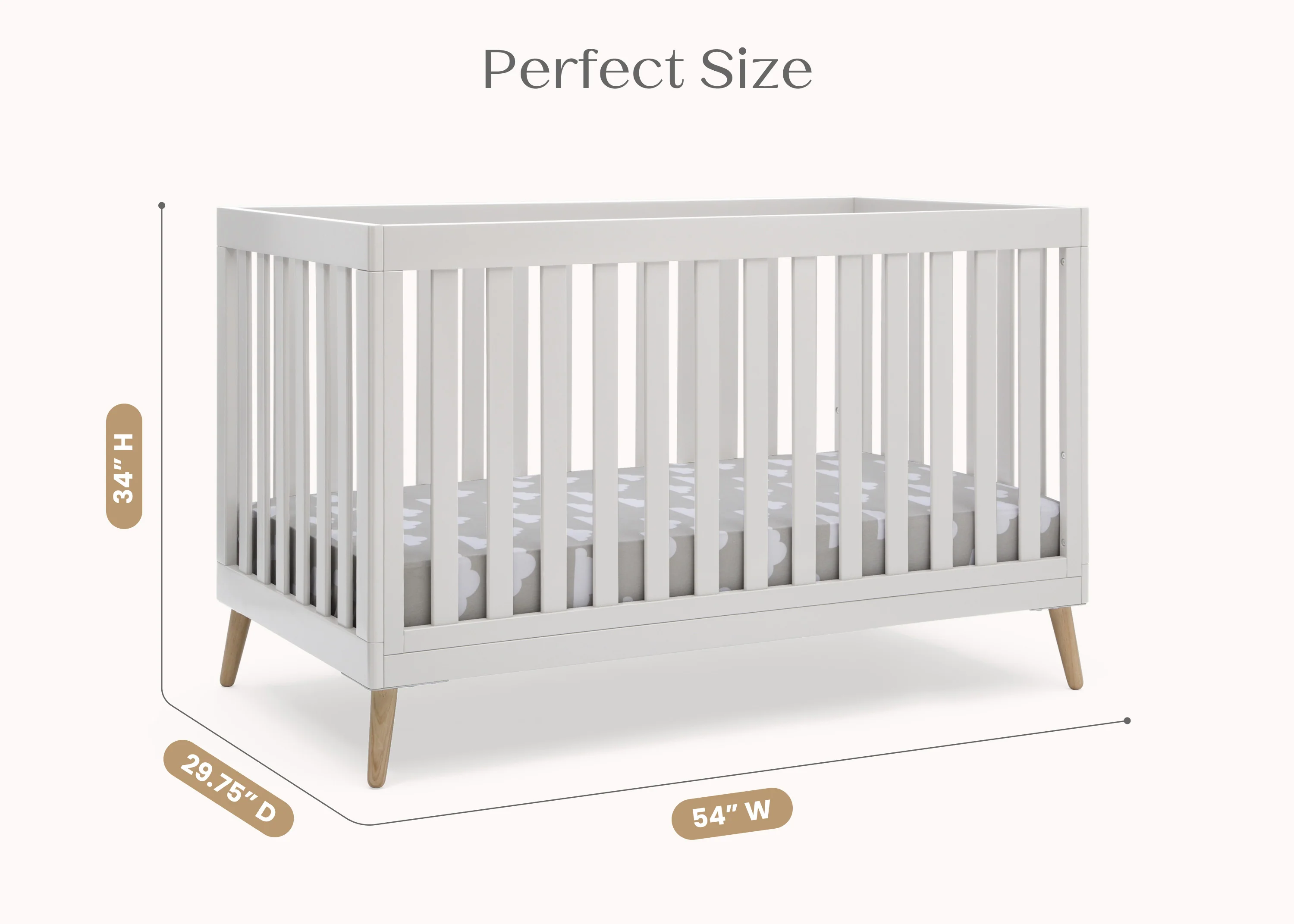 Essex 4-in-1 Convertible Crib - Image 6