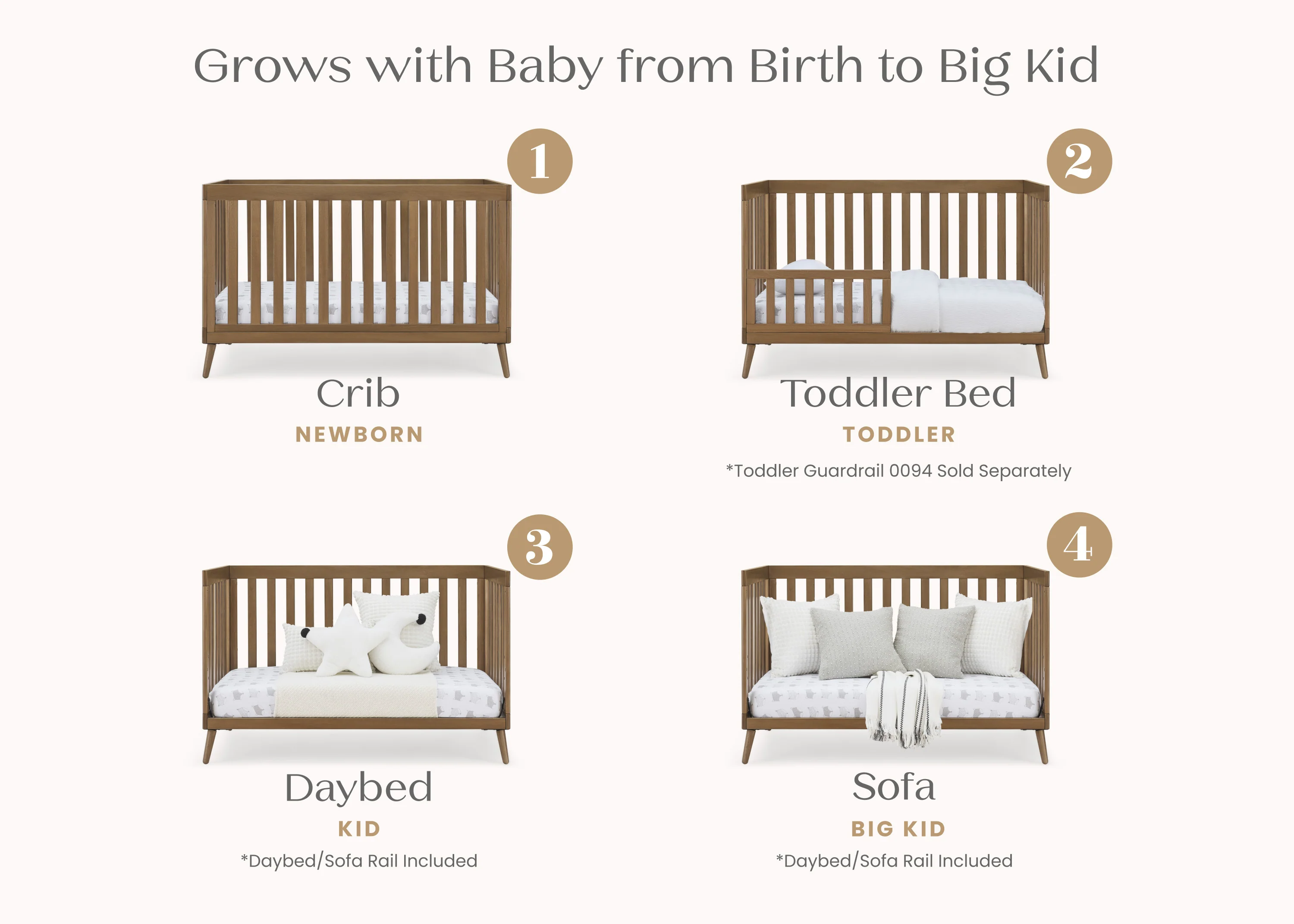 Essex 4-in-1 Convertible Crib - Image 67