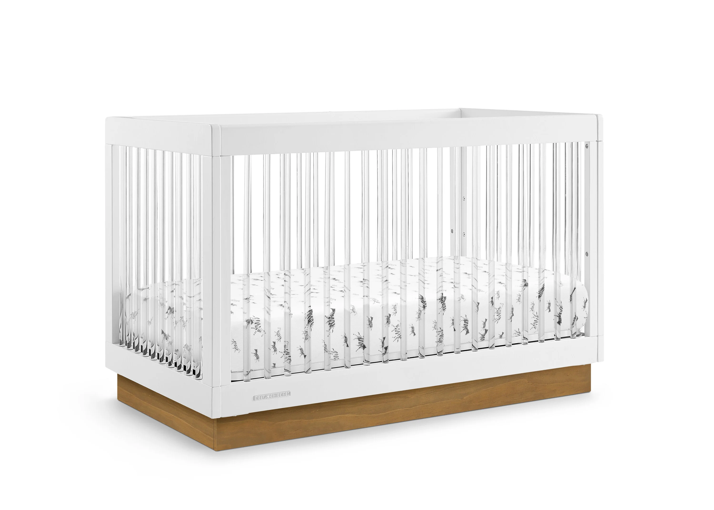 James Acrylic 4-in-1 Convertible Crib - Image 10