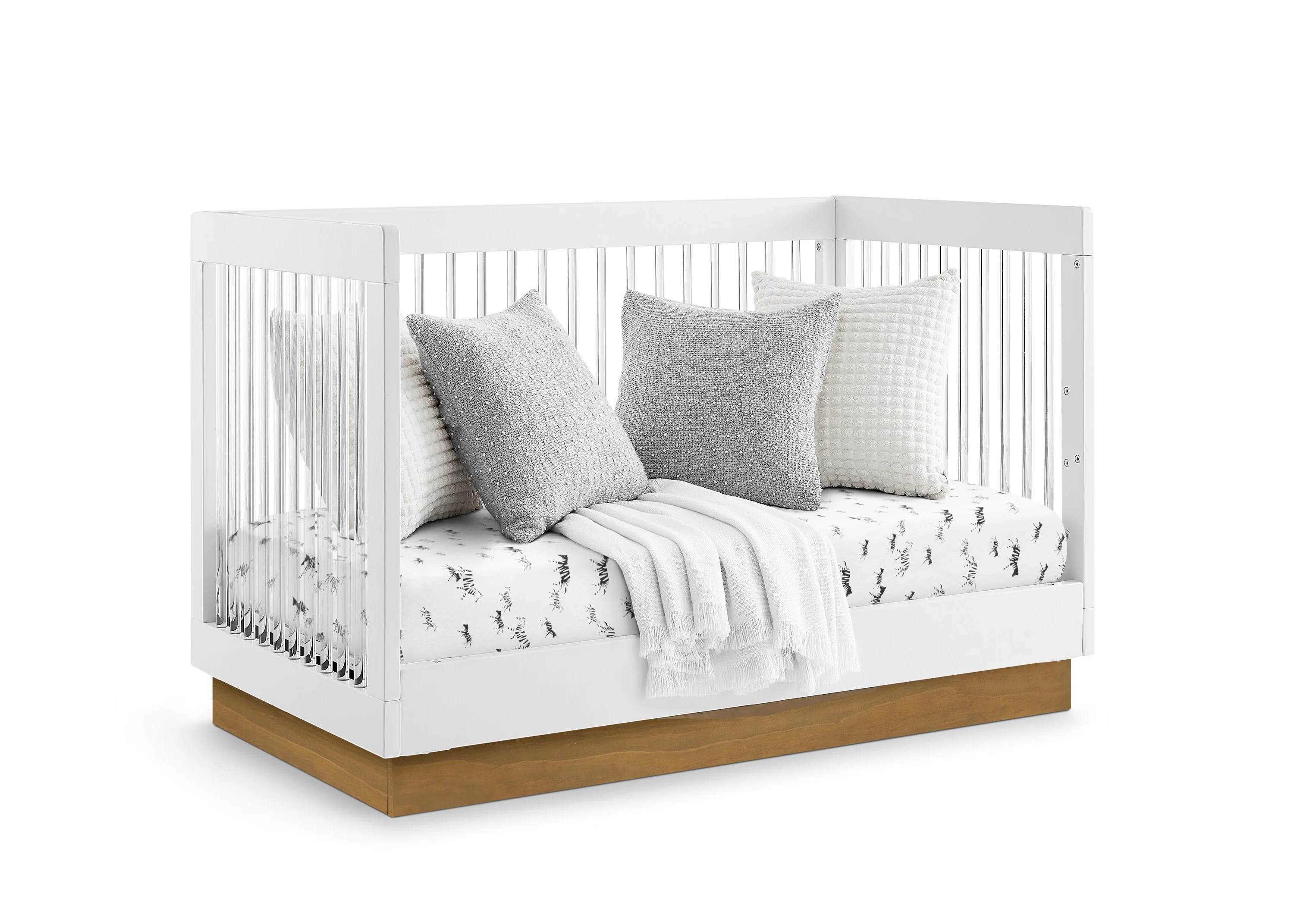 James Acrylic 4-in-1 Convertible Crib - Image 13