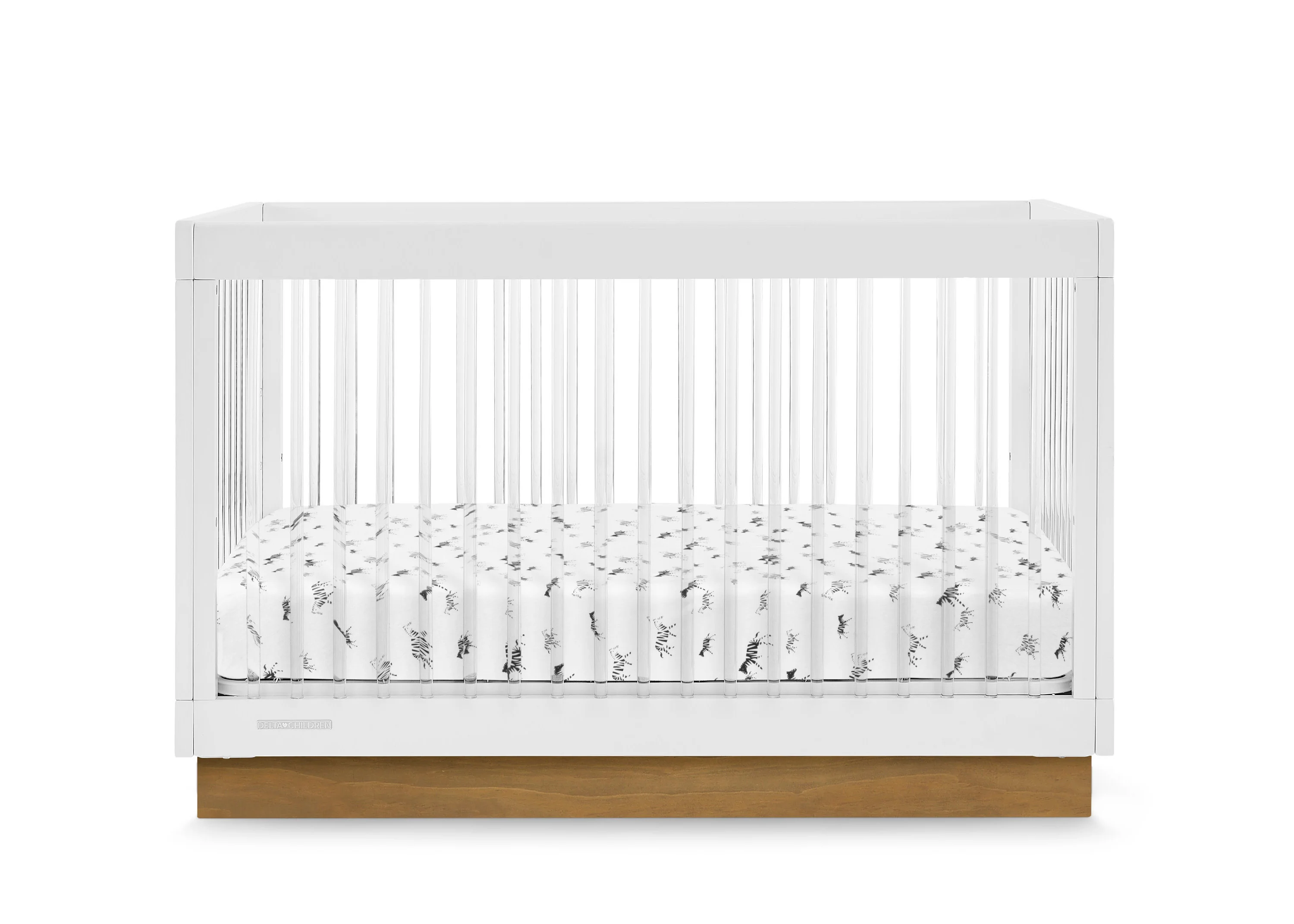 James Acrylic 4-in-1 Convertible Crib - Image 14