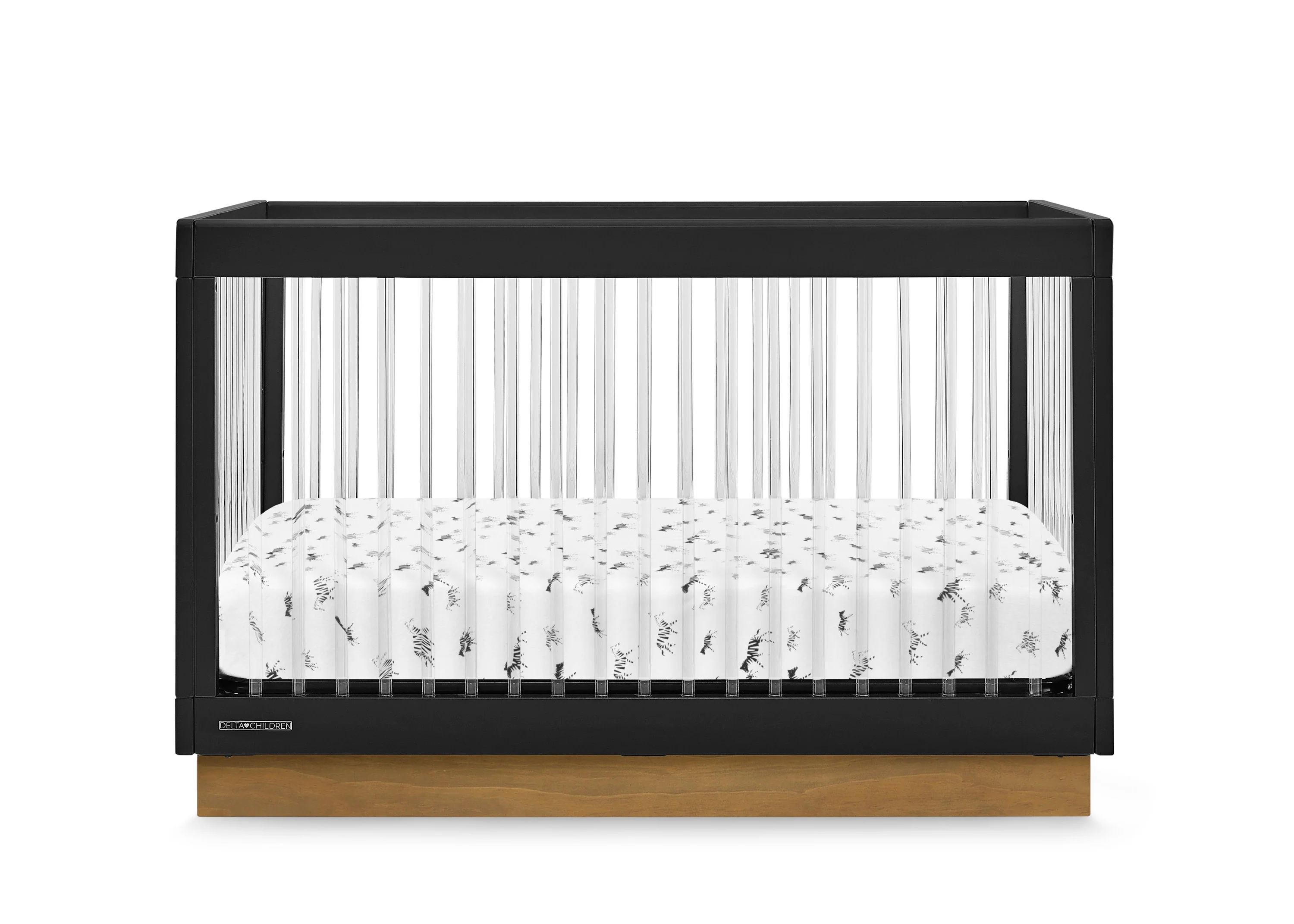 James Acrylic 4-in-1 Convertible Crib - Image 25