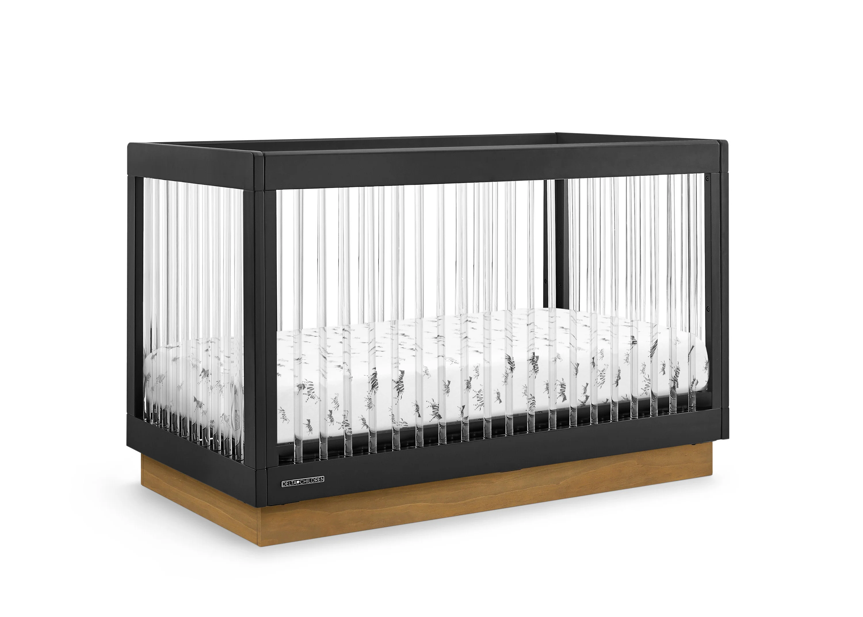 James Acrylic 4-in-1 Convertible Crib - Image 26