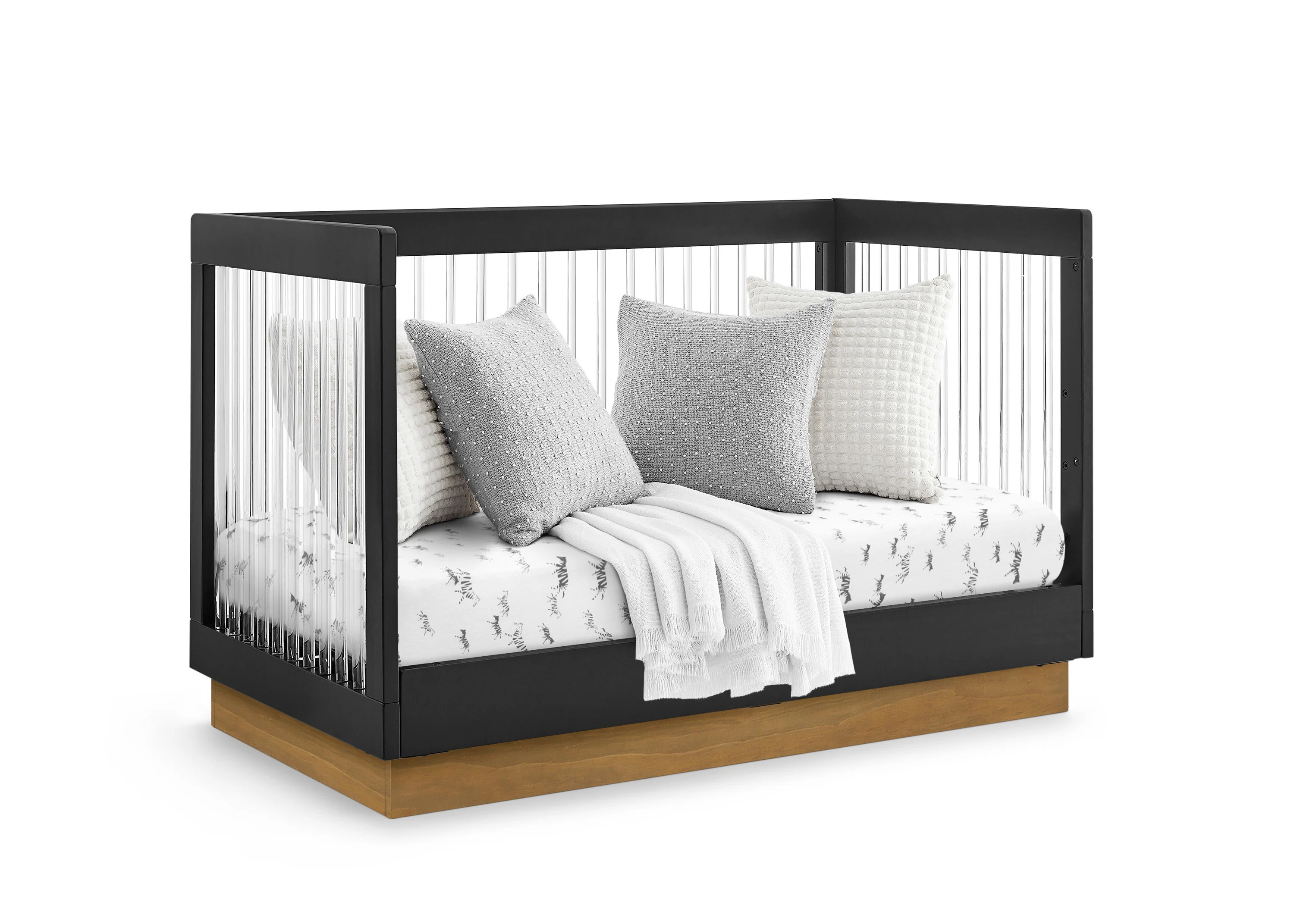 James Acrylic 4-in-1 Convertible Crib - Image 29