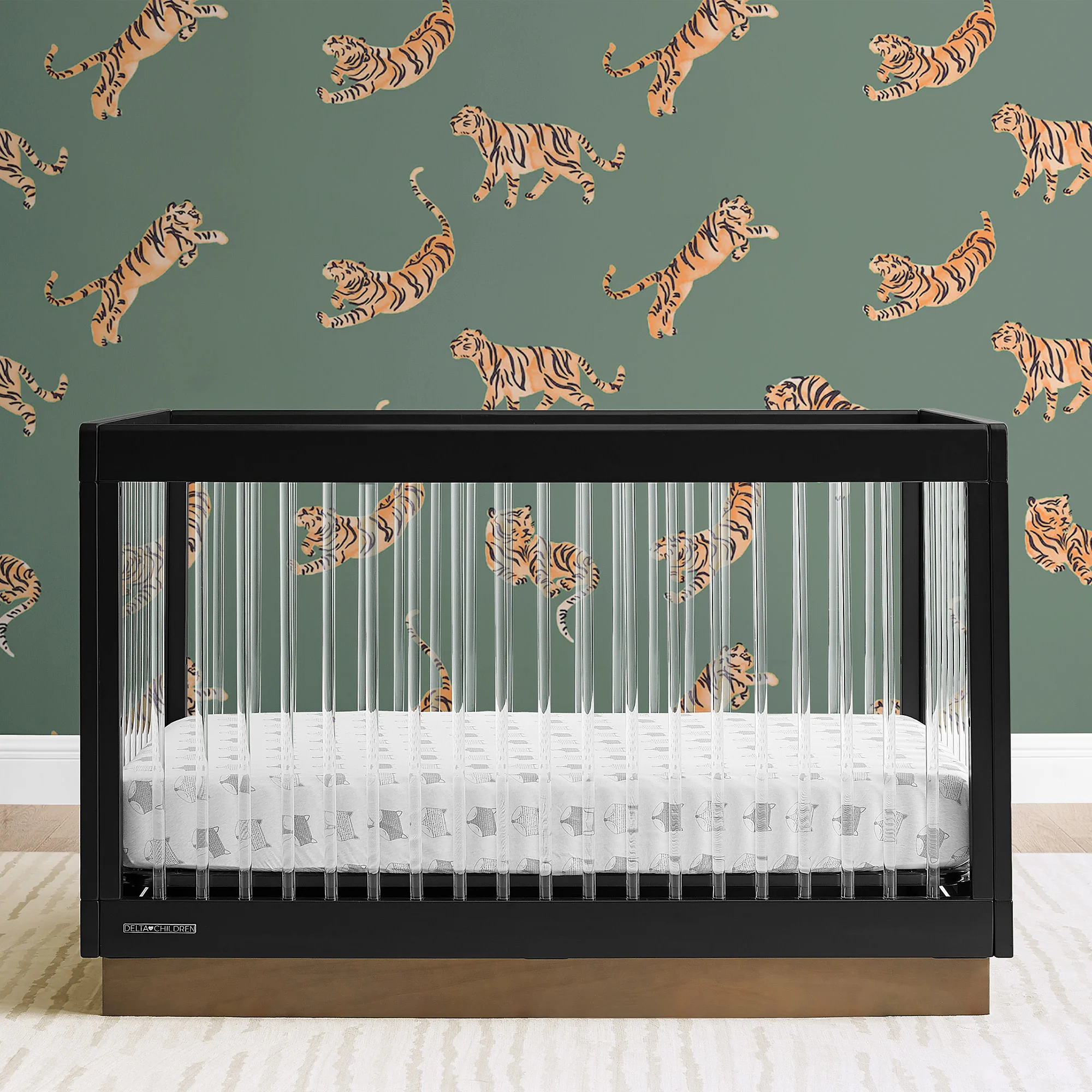 James Acrylic 4-in-1 Convertible Crib - Image 31