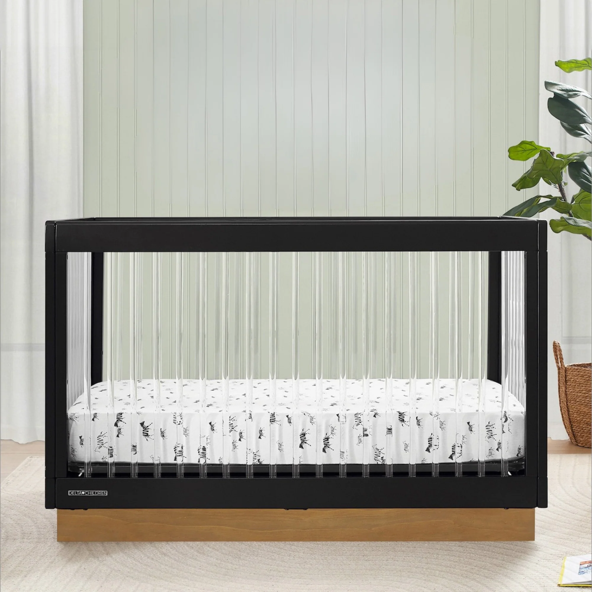 James Acrylic 4-in-1 Convertible Crib - Image 33
