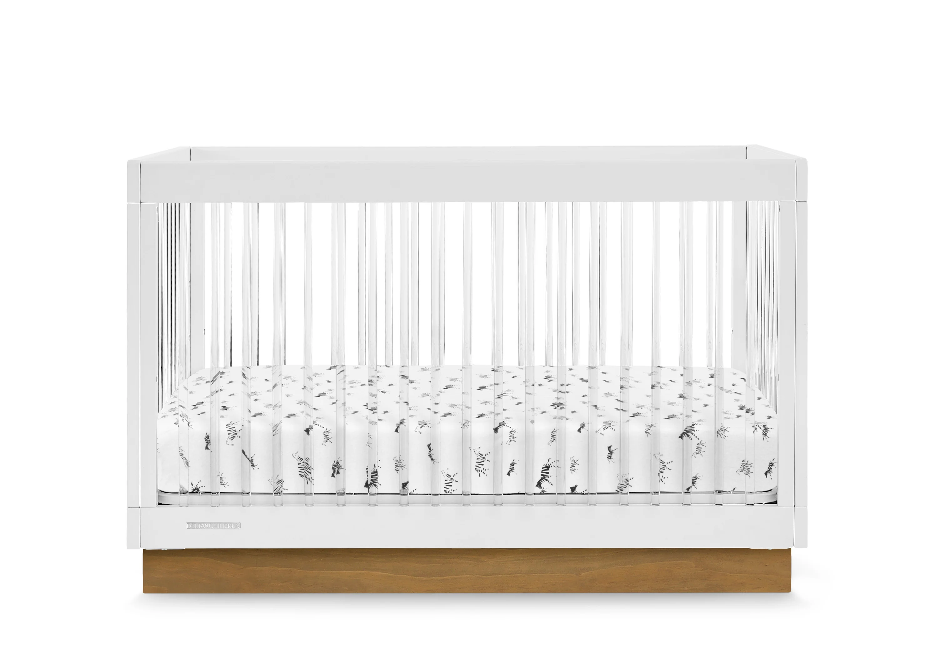 James Acrylic 4-in-1 Convertible Crib - Image 9