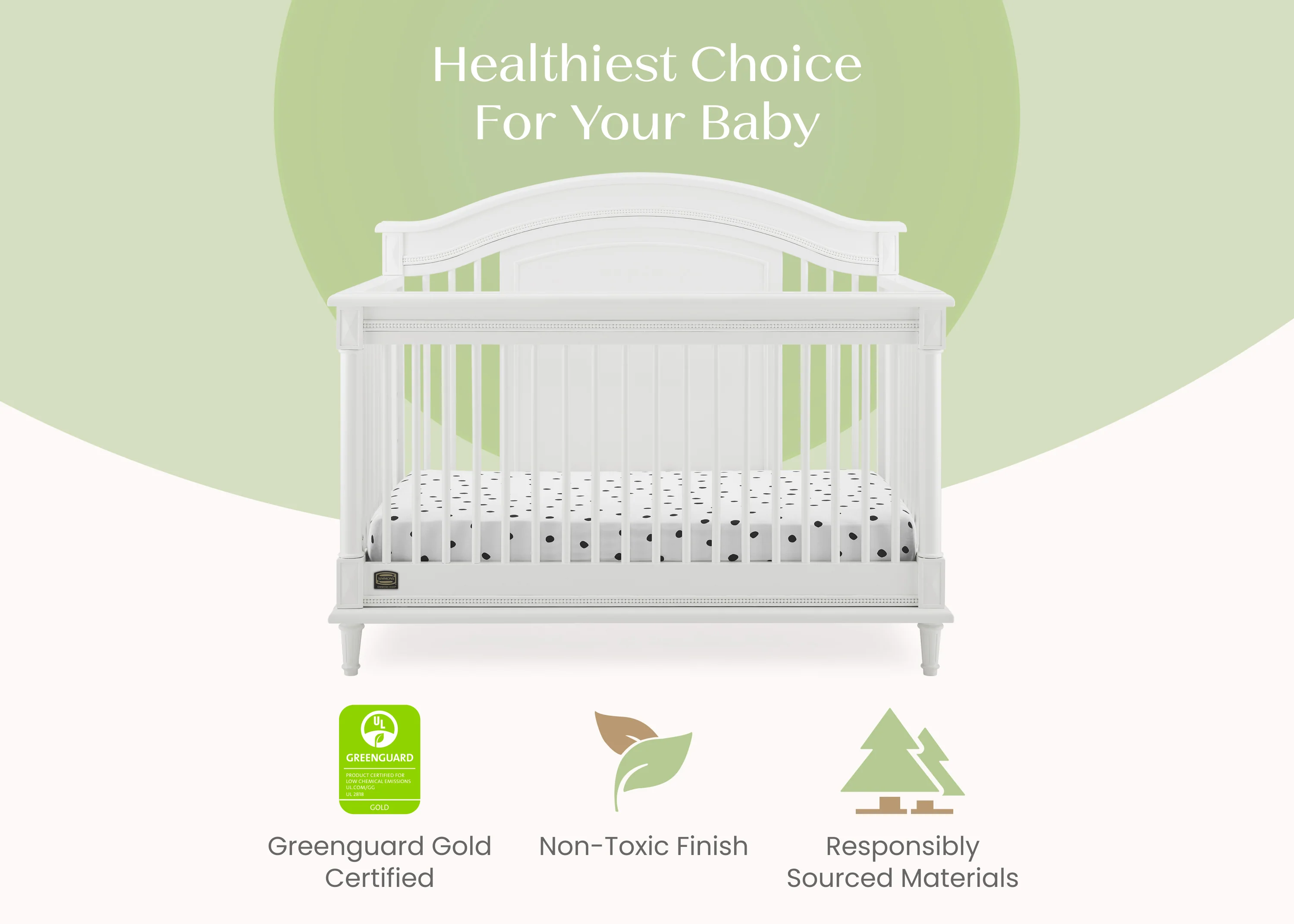Juliette 6-in-1 Convertible Crib - Image 4