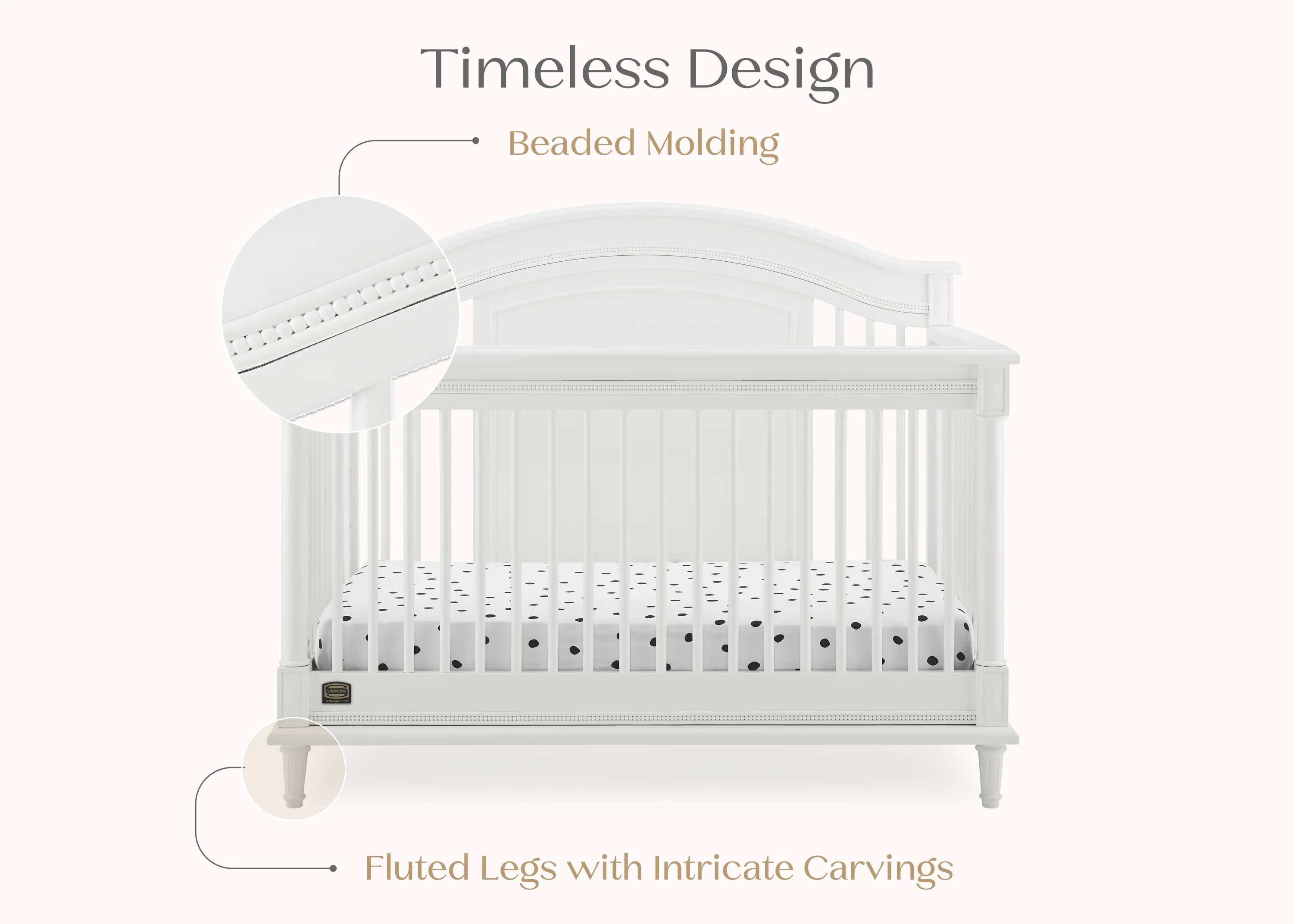 Juliette 6-in-1 Convertible Crib - Image 6