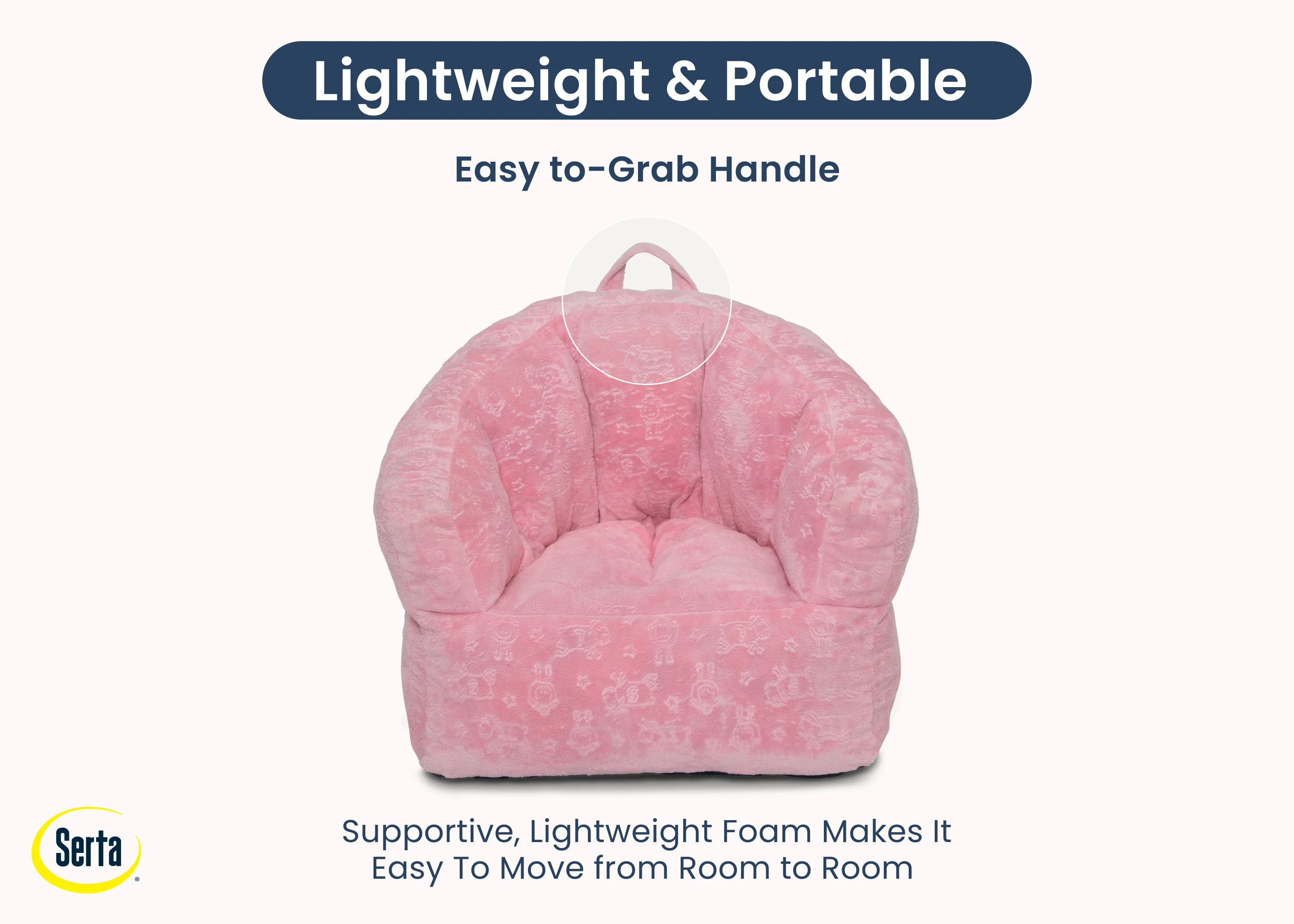 Kids Plush Barrel Chair - Image 11