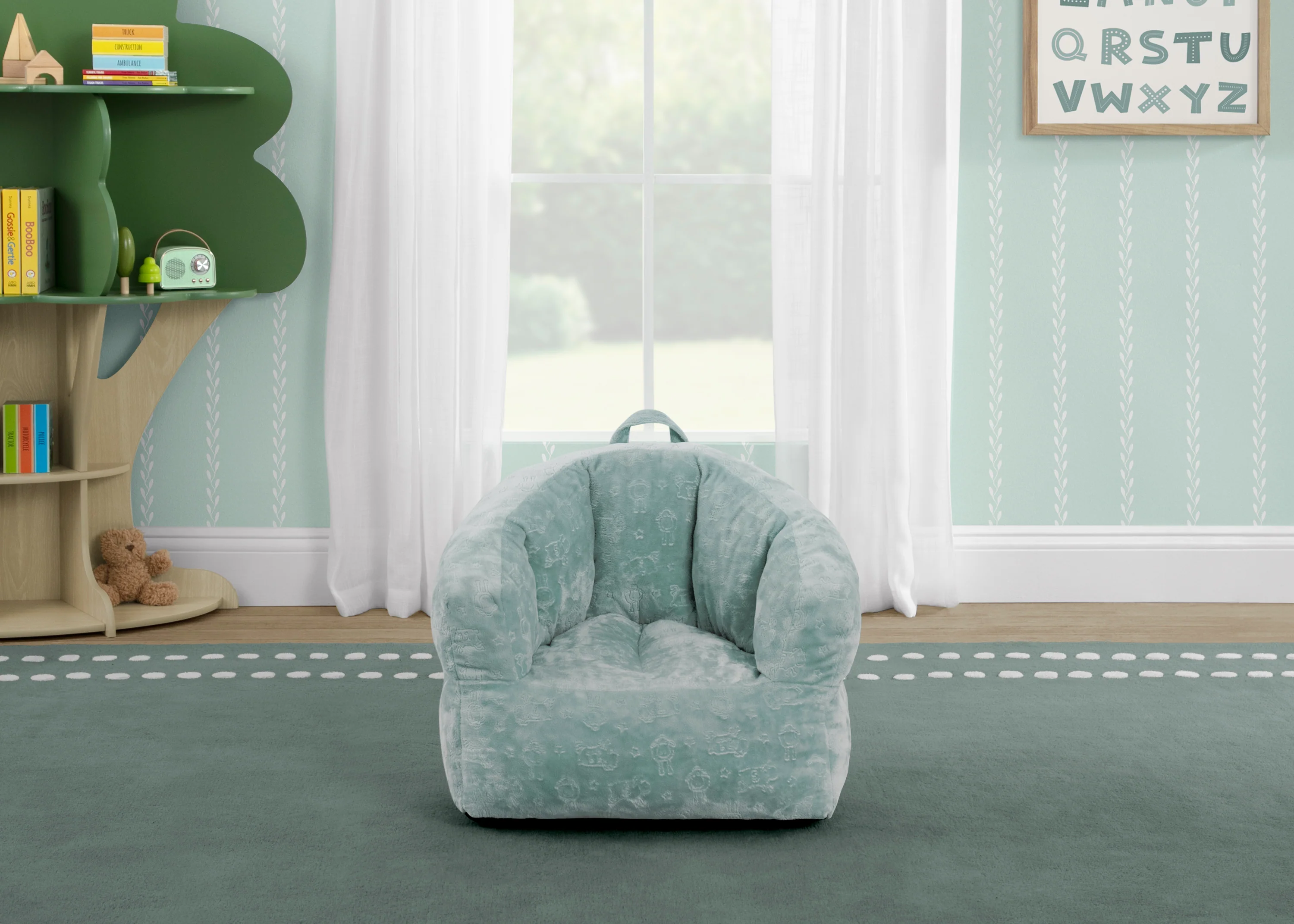 Kids Plush Barrel Chair - Image 13
