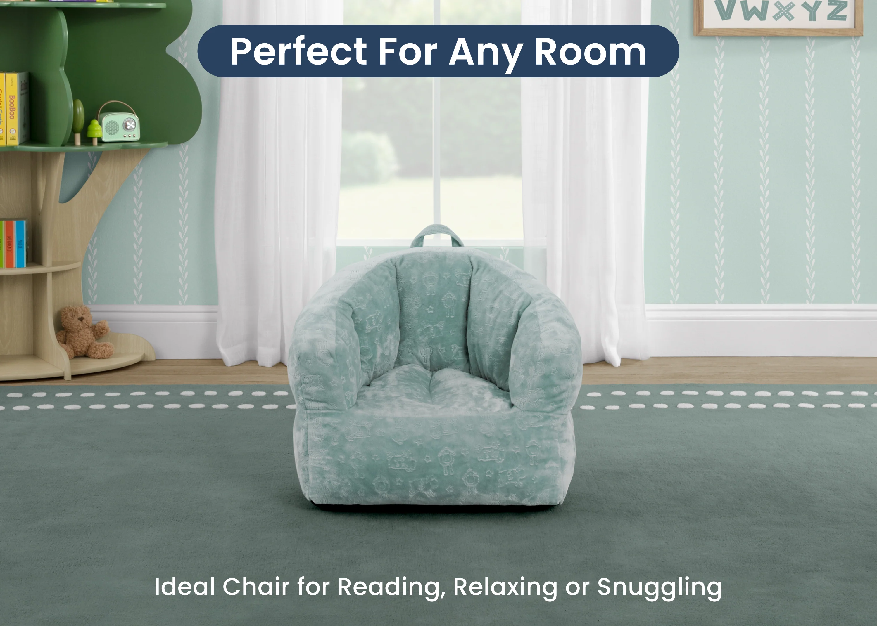 Kids Plush Barrel Chair - Image 14