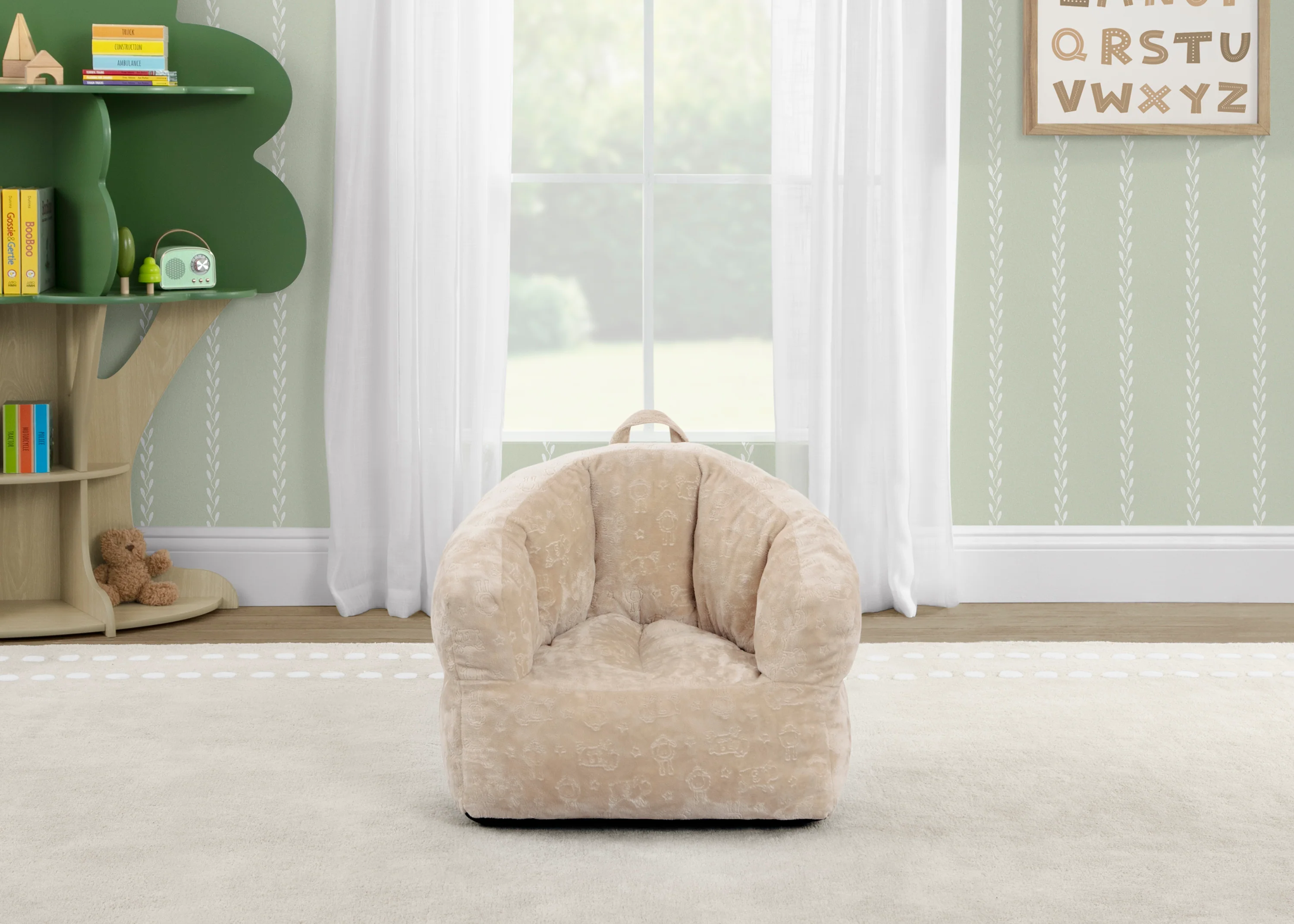 Kids Plush Barrel Chair - Image 19