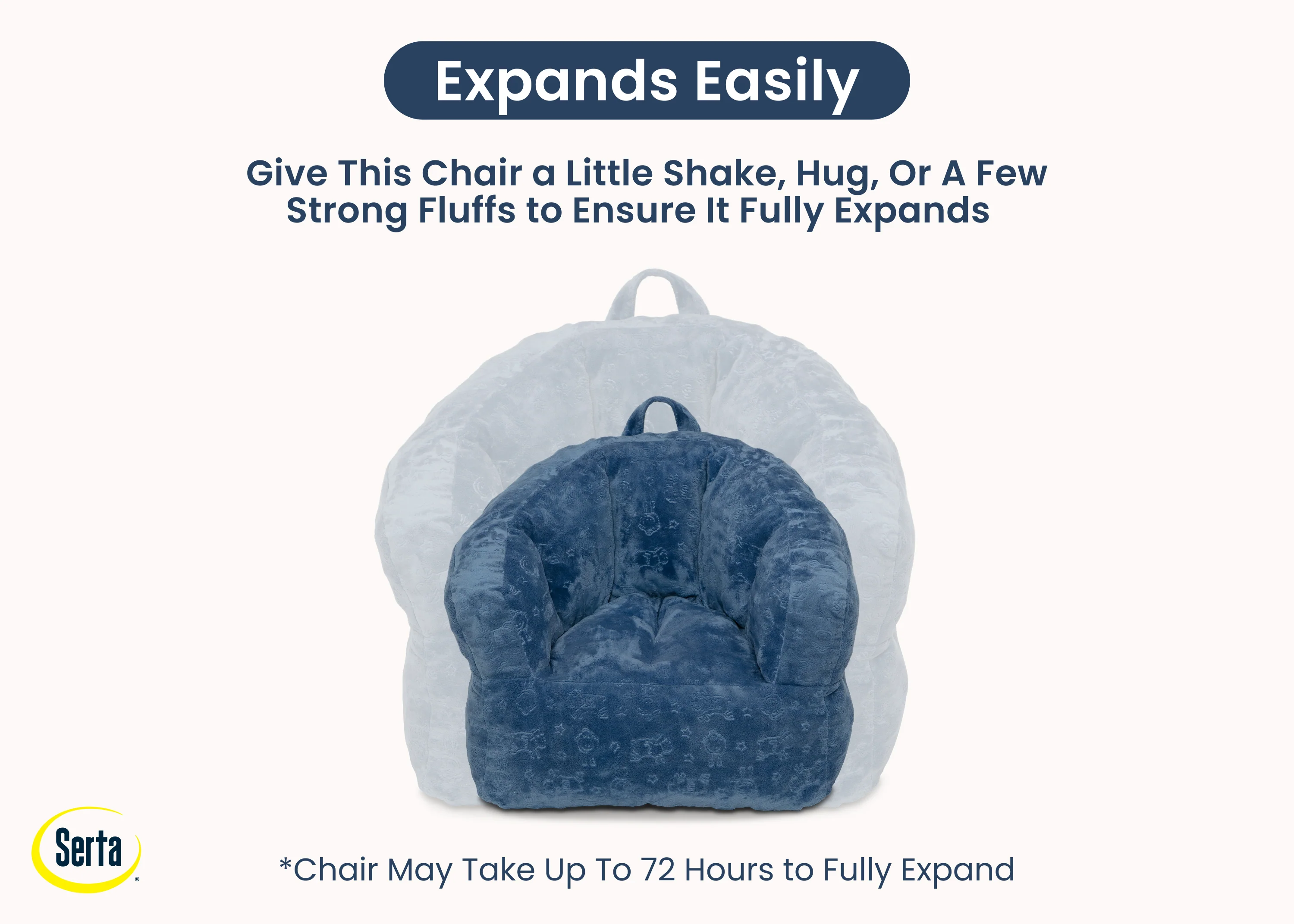 Kids Plush Barrel Chair - Image 3